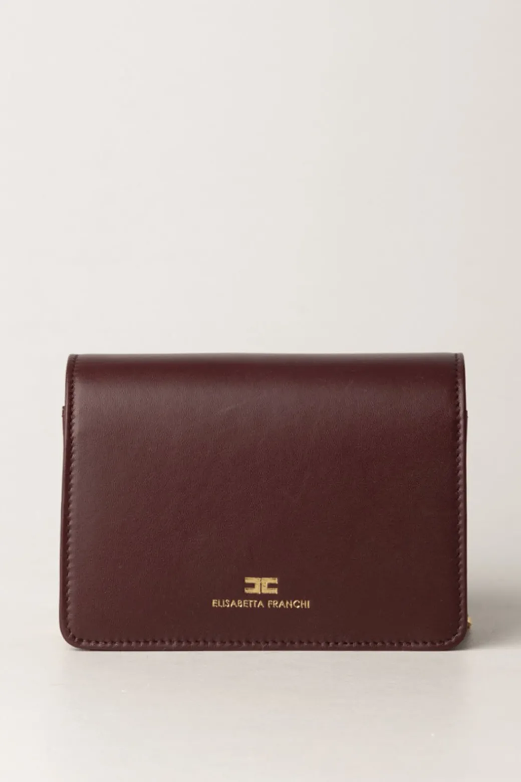 Donna Elisabetta Franchi Borsa a Tracolla In Nappa Lucida