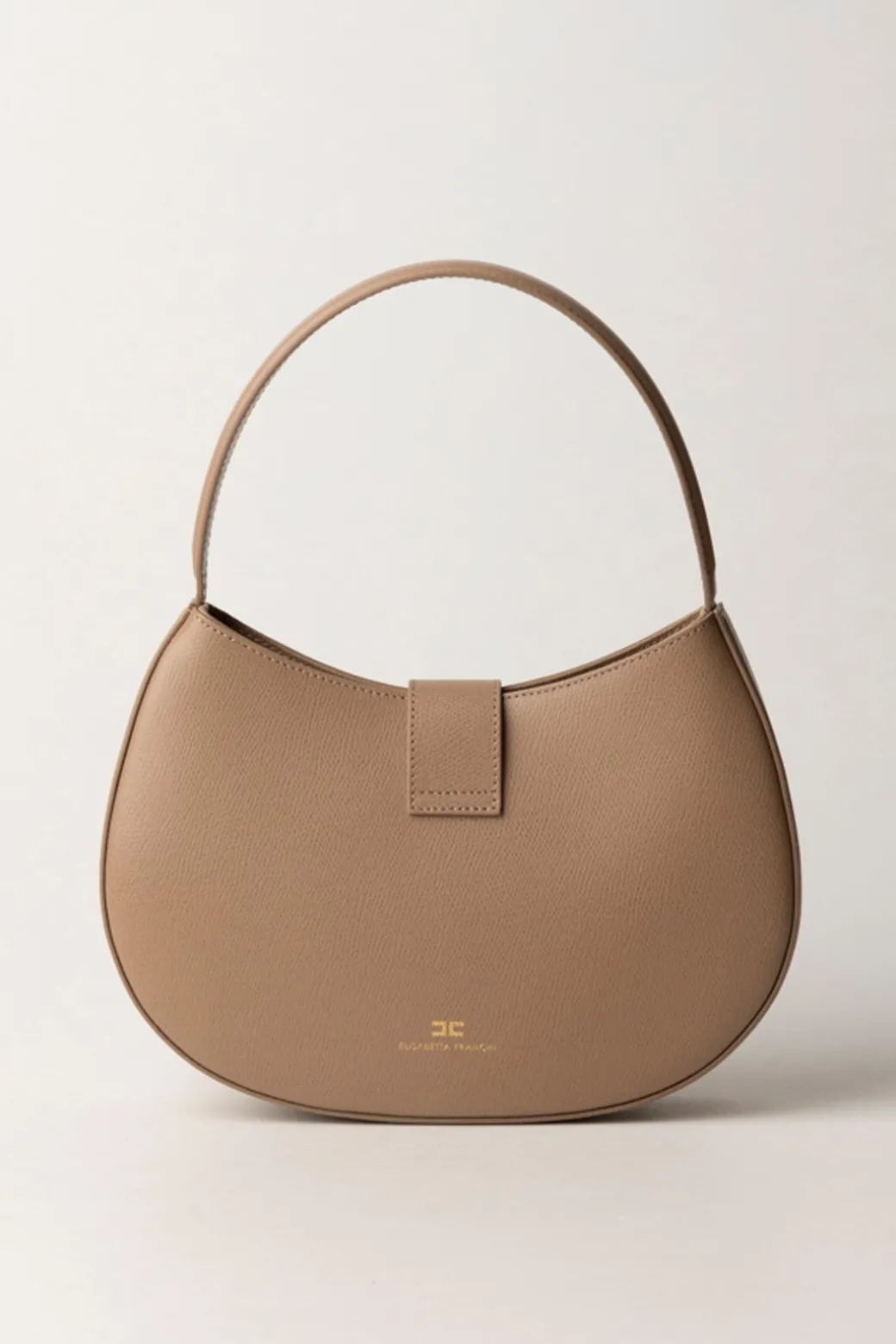 Donna Elisabetta Franchi Borsa Hobo Grande con Logo