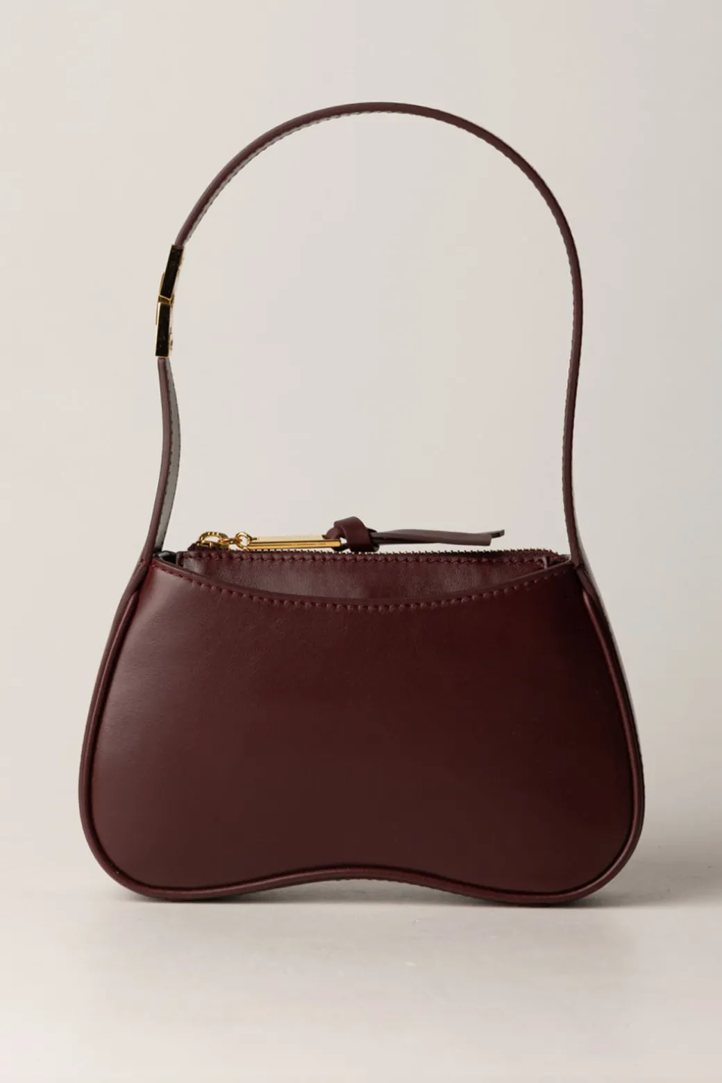Donna Elisabetta Franchi Borsa Hobo Mini In Nappa Lucida
