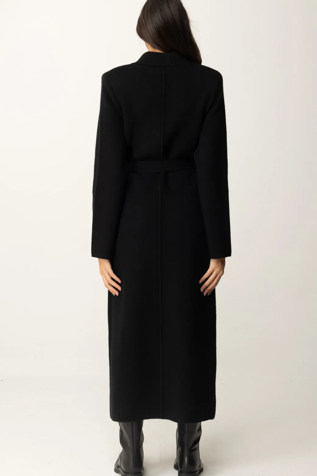 Donna Elisabetta Franchi Cappotto Vestaglia con Stemma