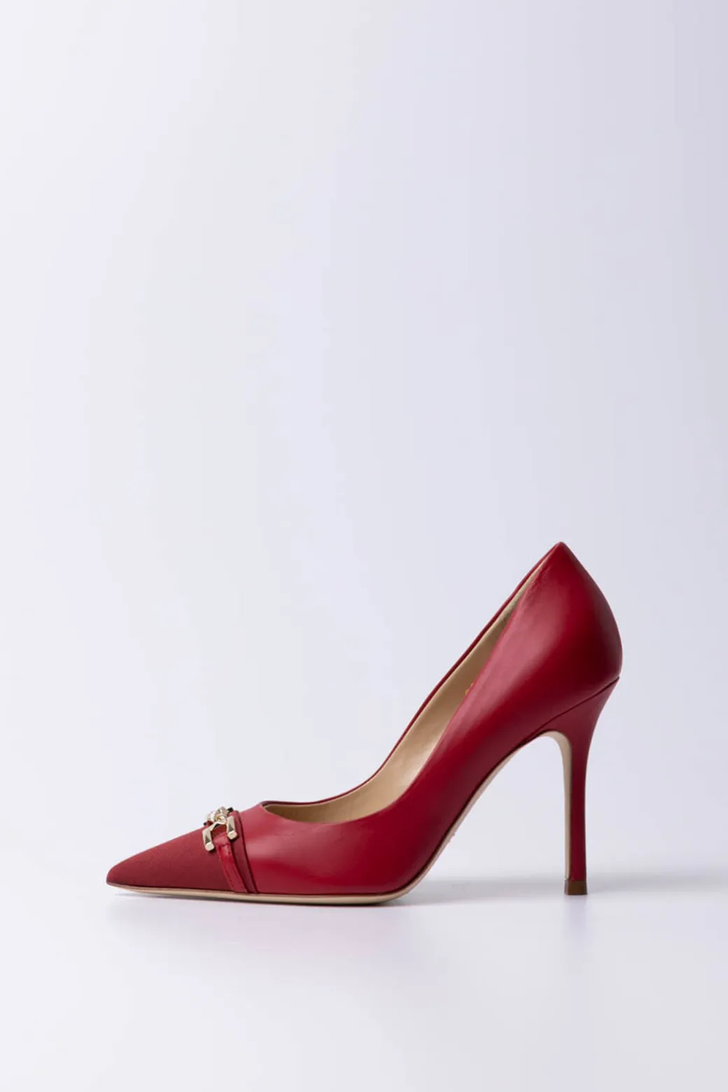Donna Elisabetta Franchi Decolleté con Punta In Tessuto