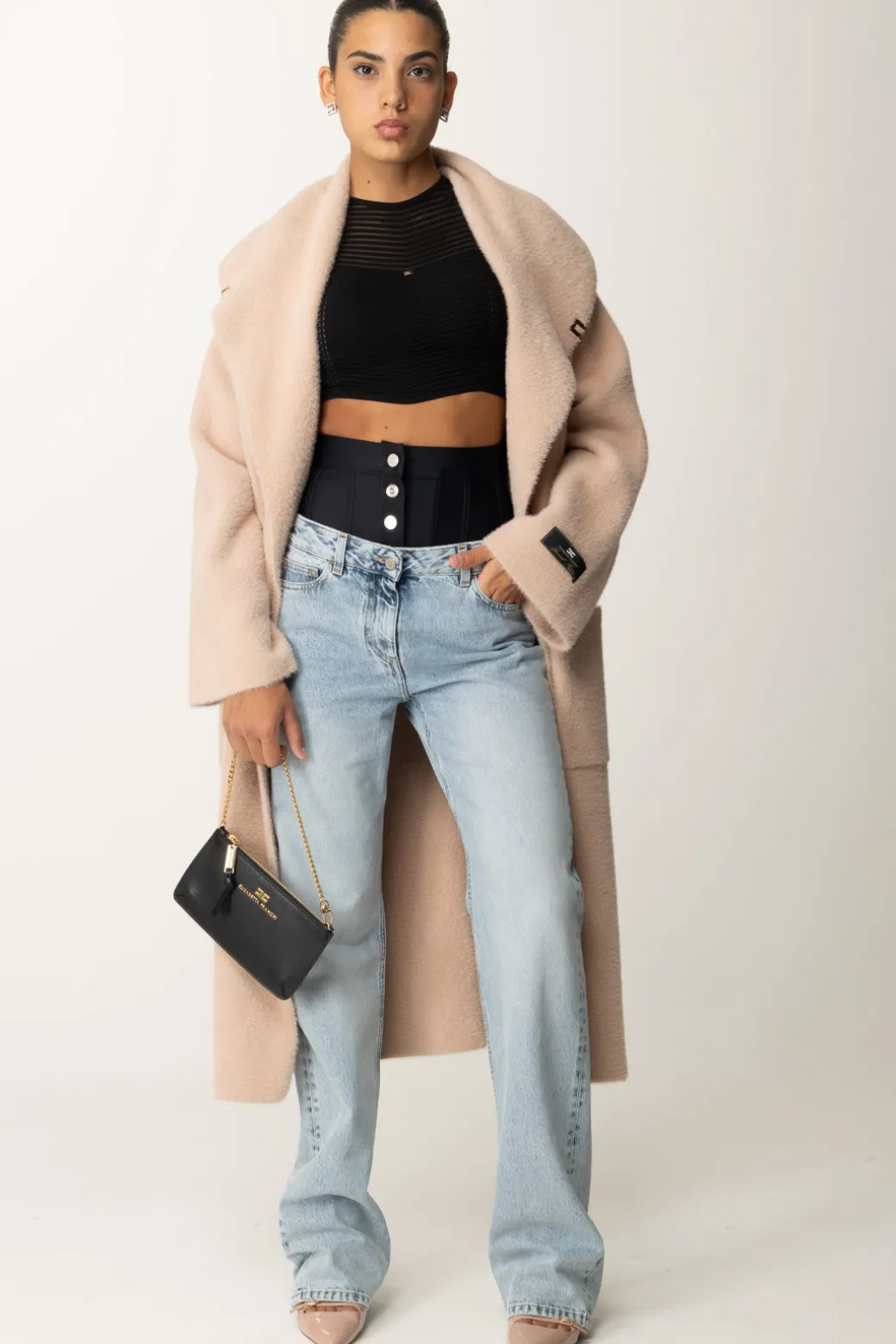 Donna Elisabetta Franchi Jeans con Corsetto