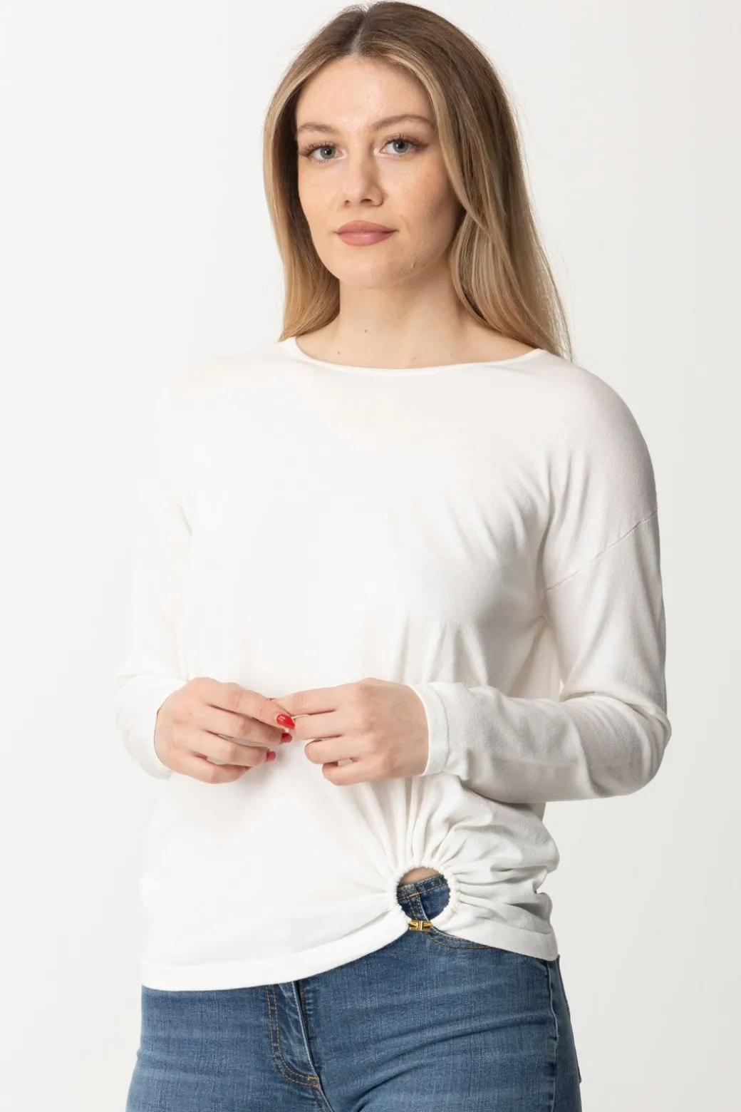 Donna Elisabetta Franchi Maglia con Anello