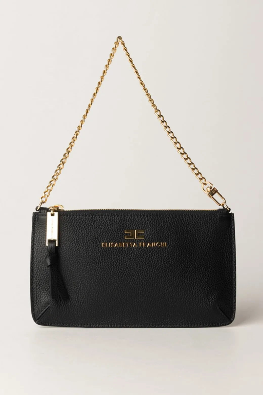 Donna Elisabetta Franchi Miniborsa Baguette In Pelle