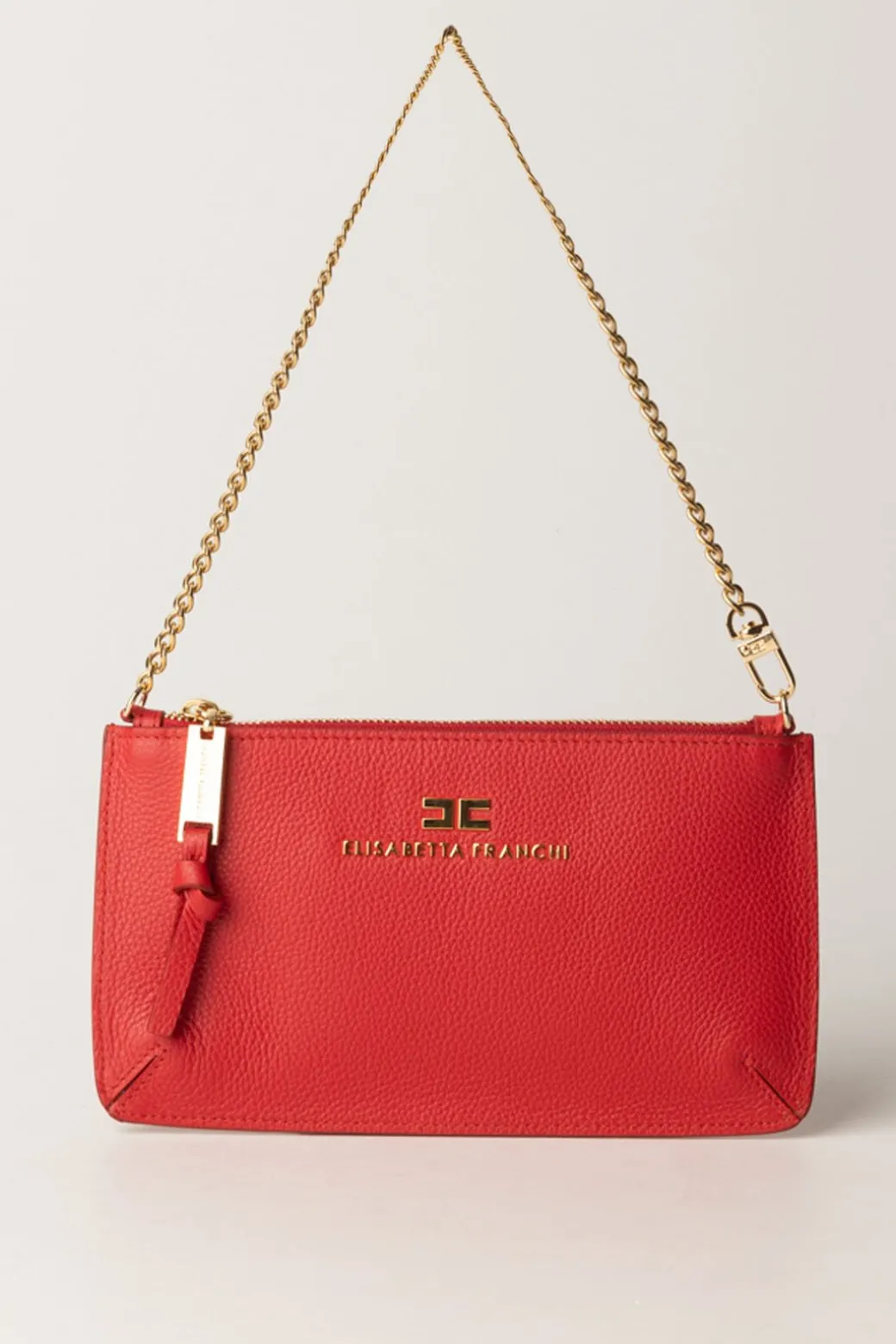 Donna Elisabetta Franchi Miniborsa Baguette In Pelle