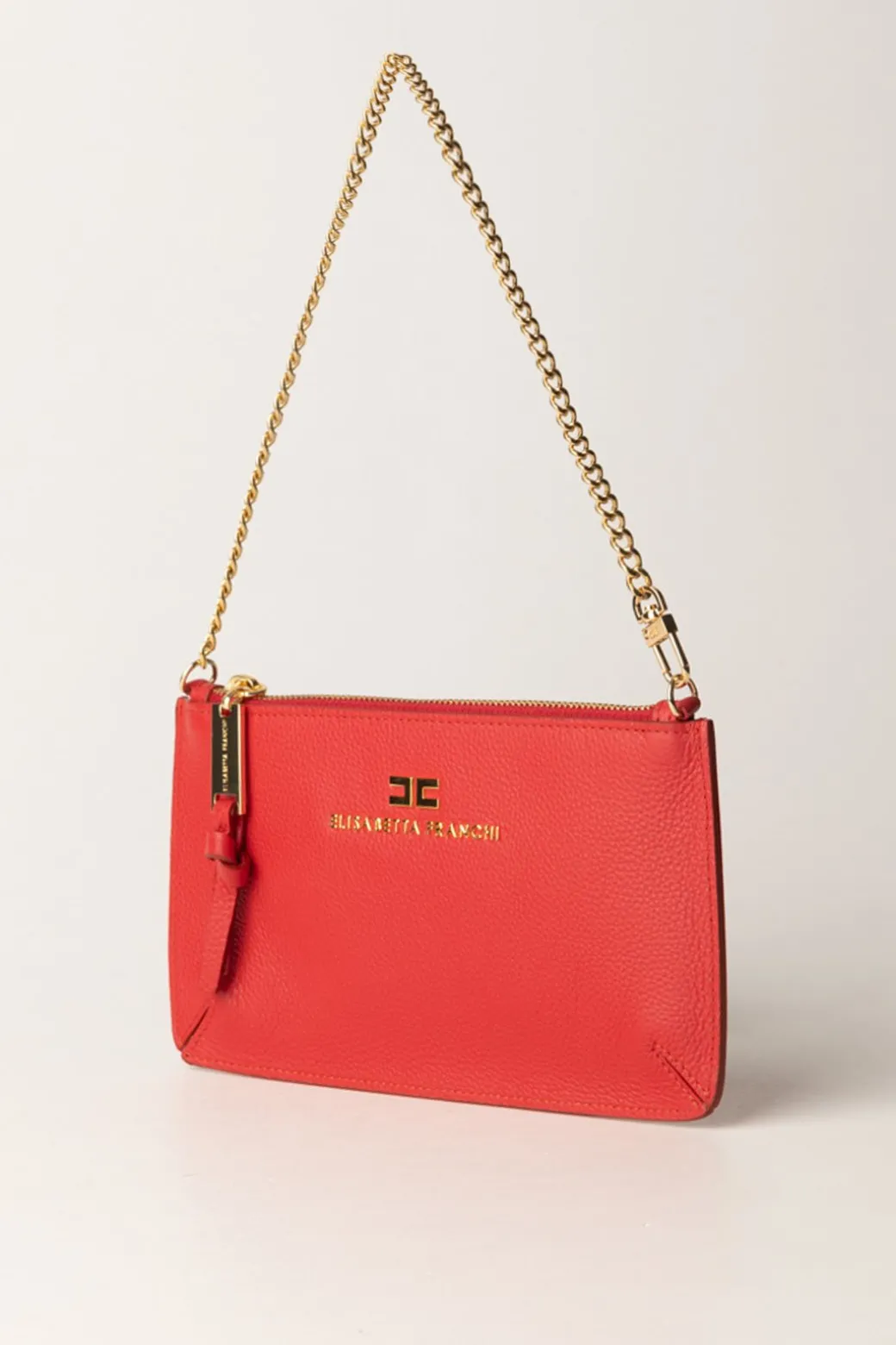 Donna Elisabetta Franchi Miniborsa Baguette In Pelle