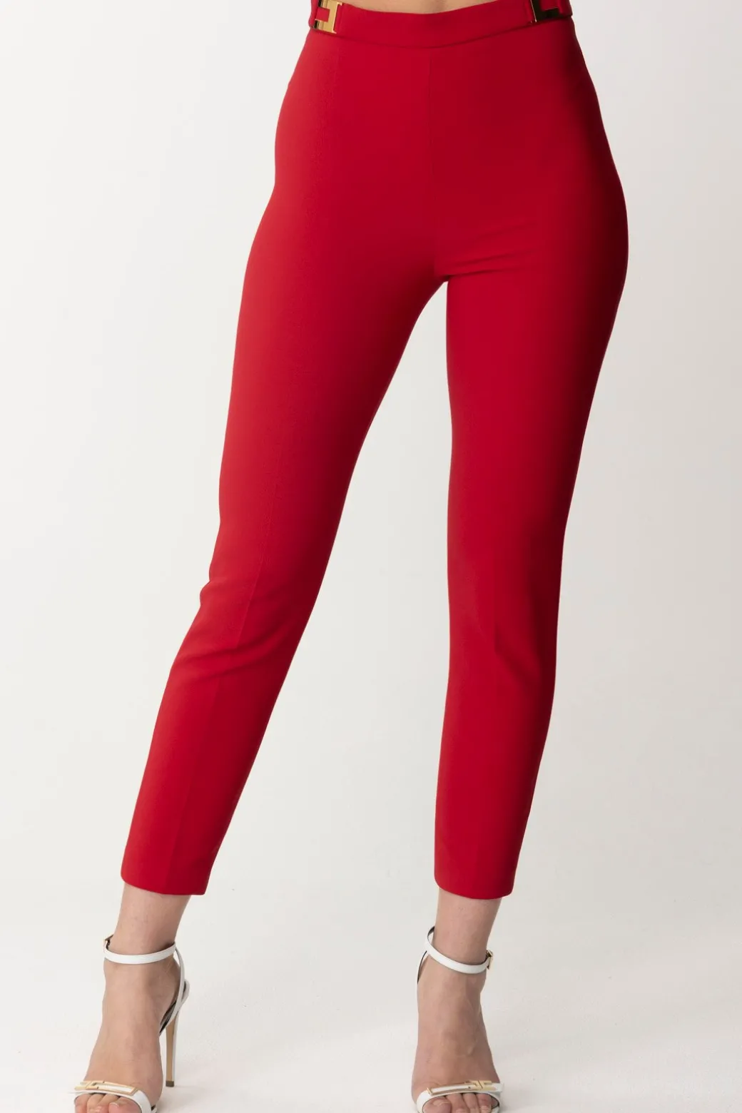 Donna Elisabetta Franchi Pantalone con Placche Logate