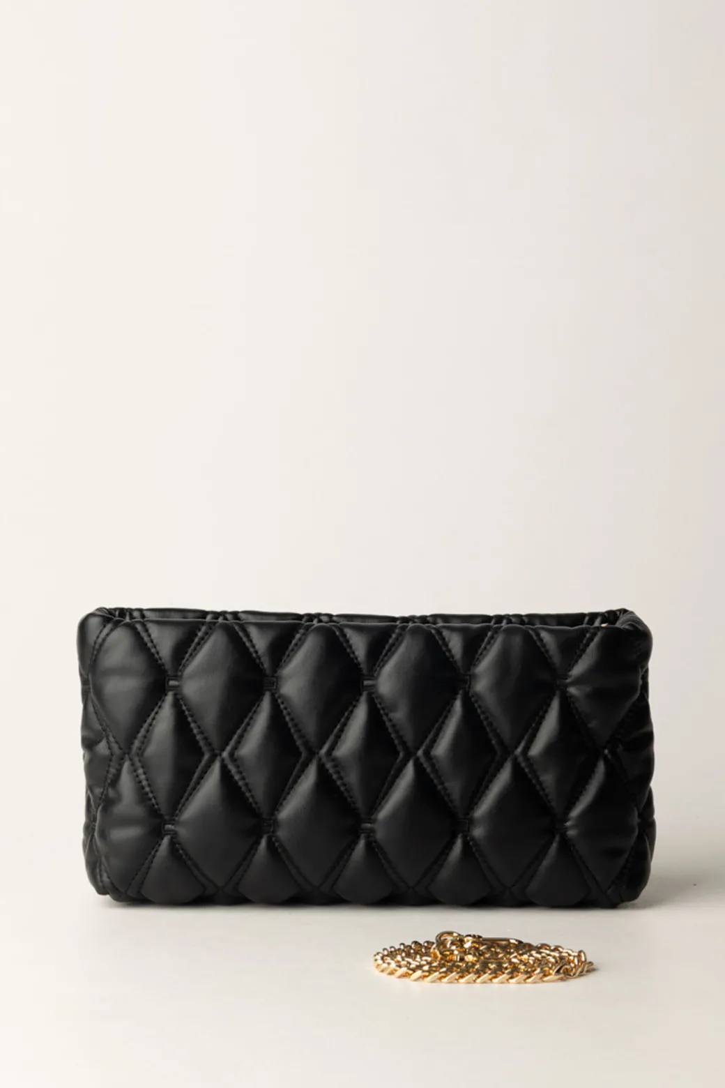 Donna Elisabetta Franchi Pochette In Tessuto Embossed