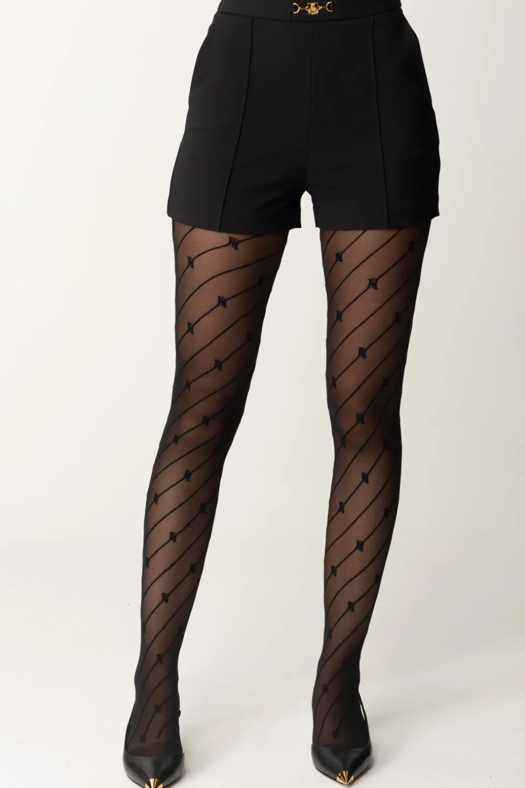 Donna Elisabetta Franchi Shorts con Morsetto