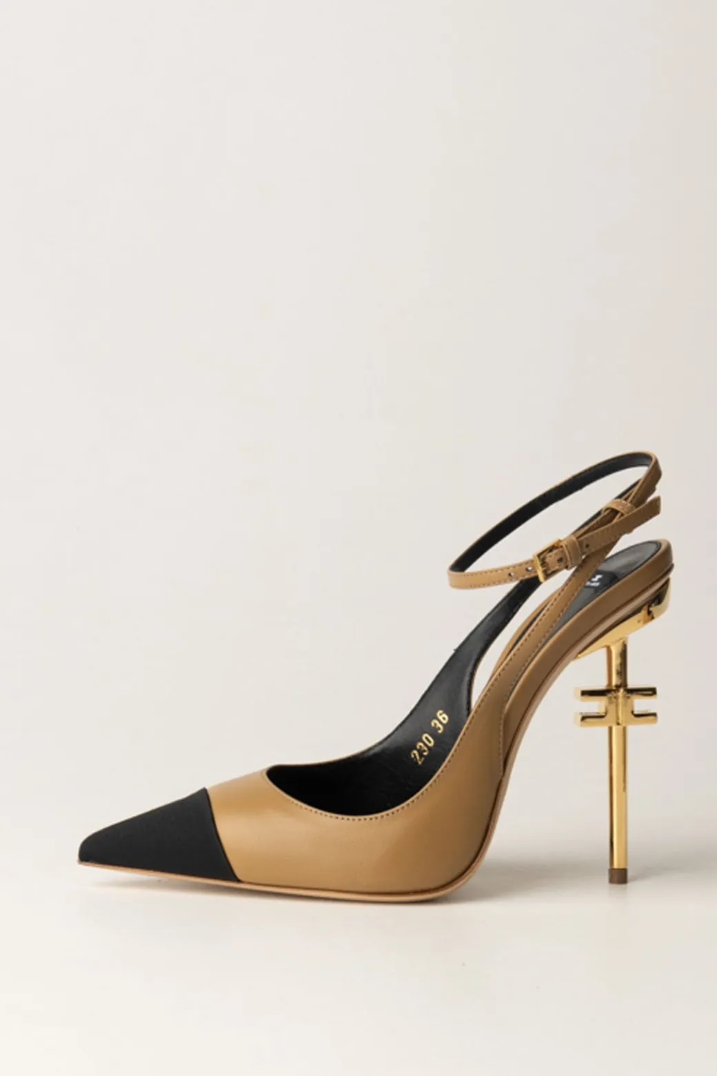 Donna Elisabetta Franchi Slingback In Nappa