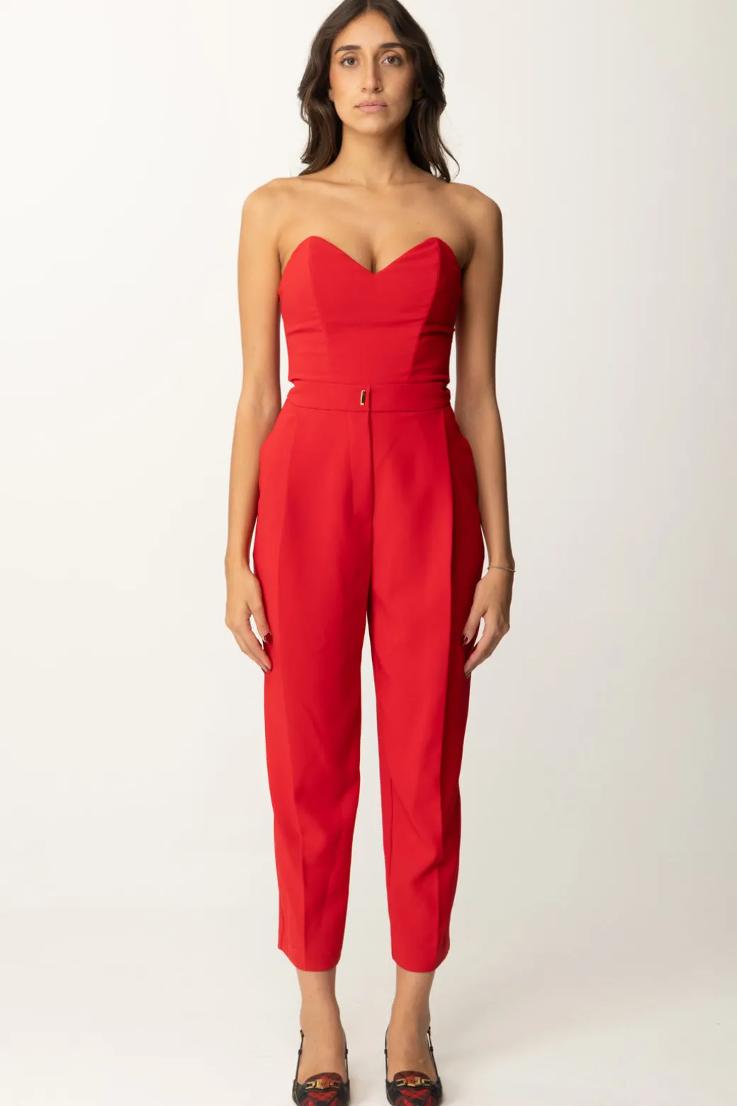 Donna Elisabetta Franchi Tuta con Top Bustier
