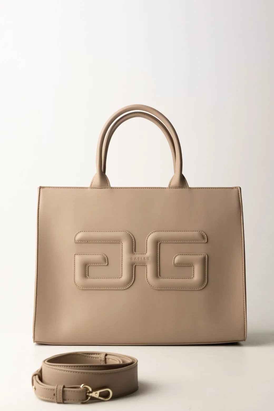 Donna Gaëlle Paris Maxi Shopper con Logo