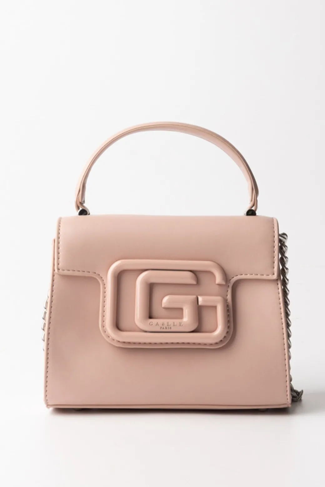 Donna Gaëlle Paris Mini Tracolla con Maxi Logo e Manico