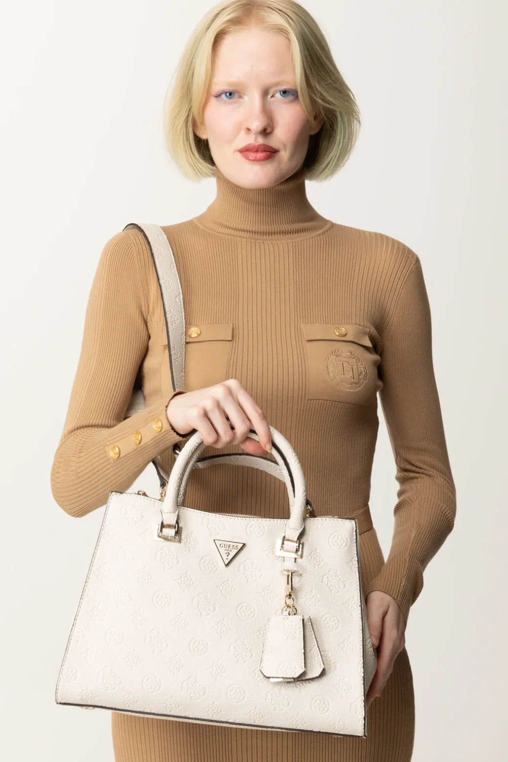 Donna Guess Borsa a Mano Cresidia con Tracolla