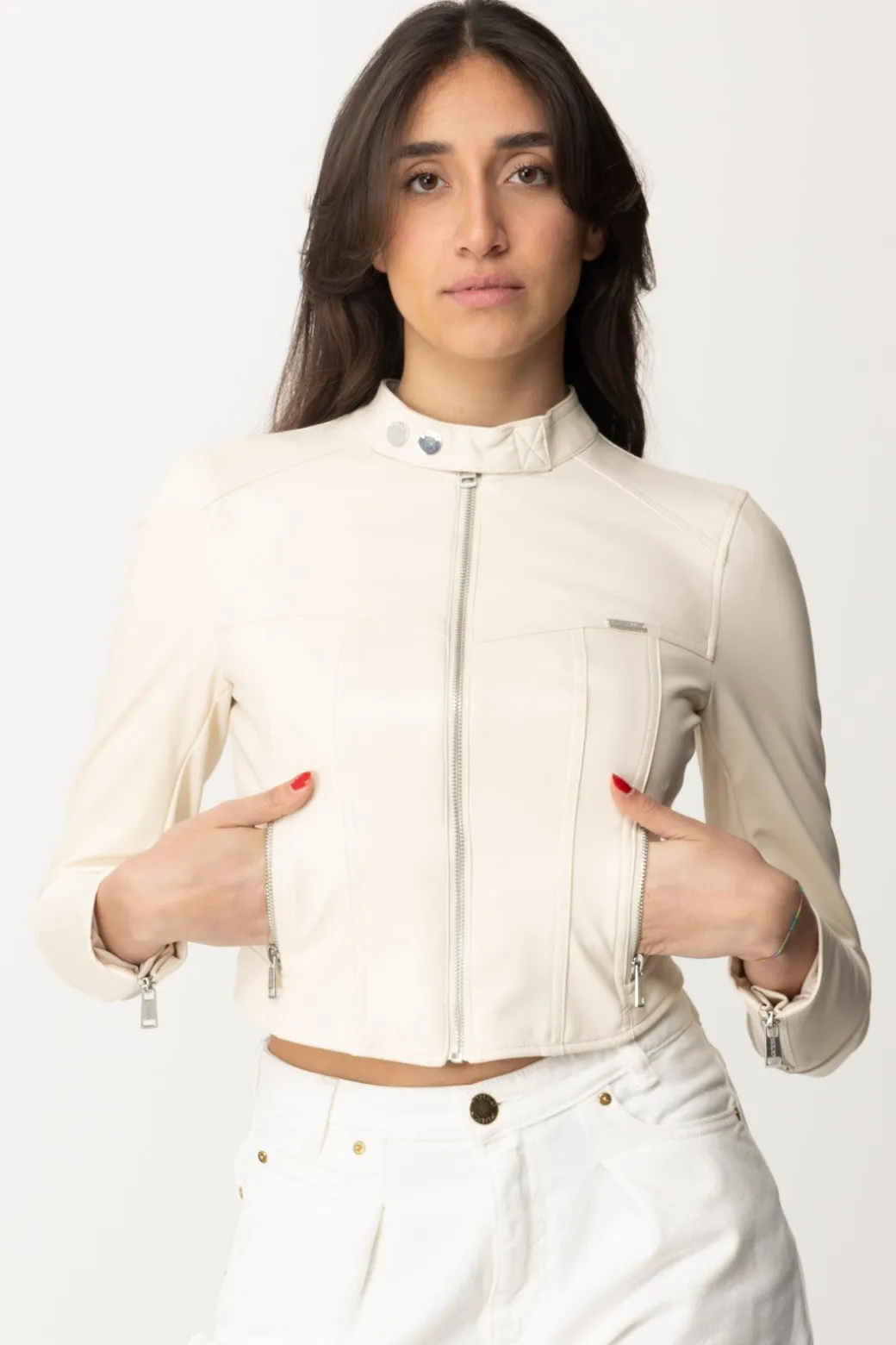 Donna Guess Giubbotto Biker
