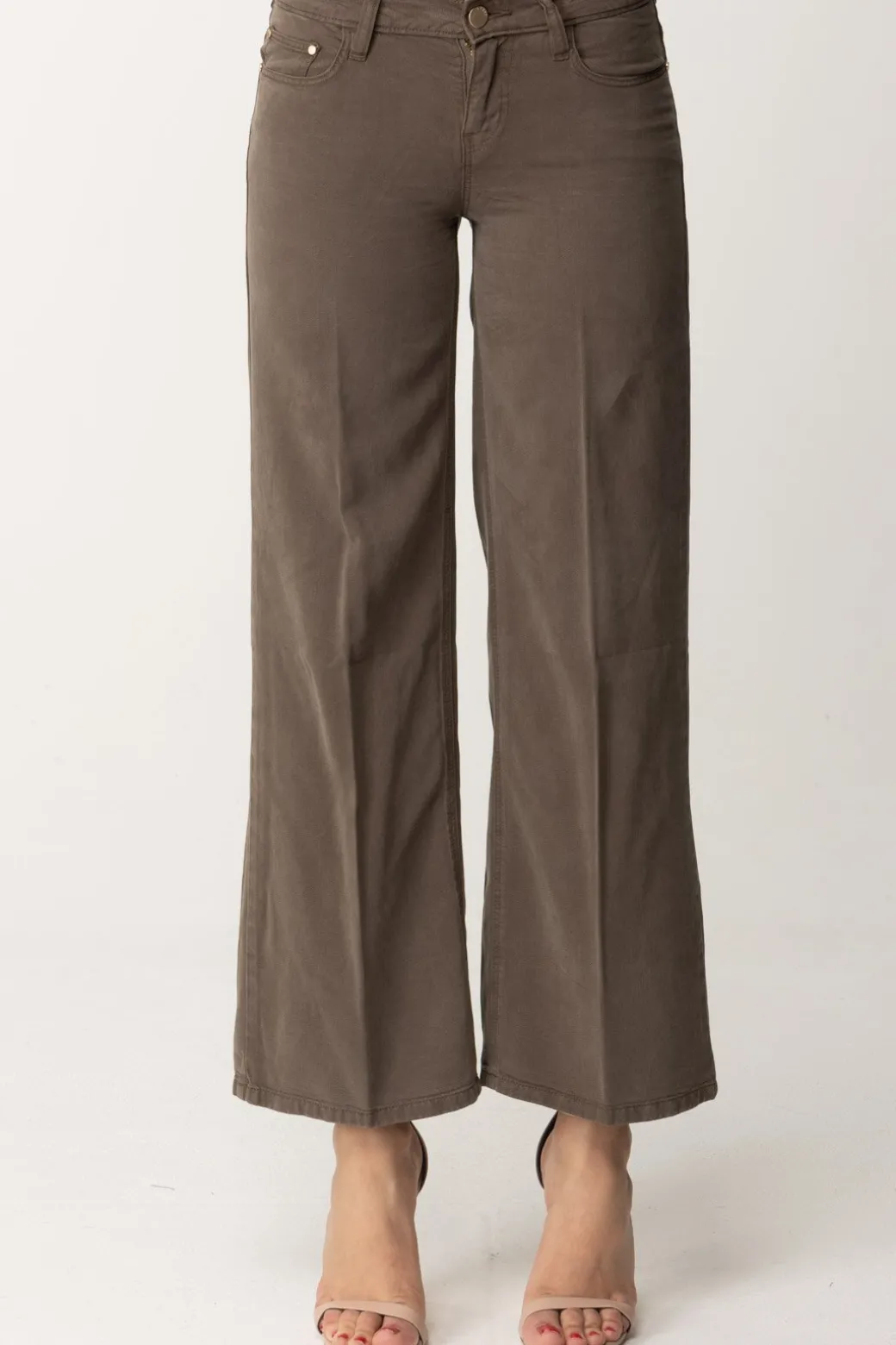 Donna Guess Pantaloni Wide Leg