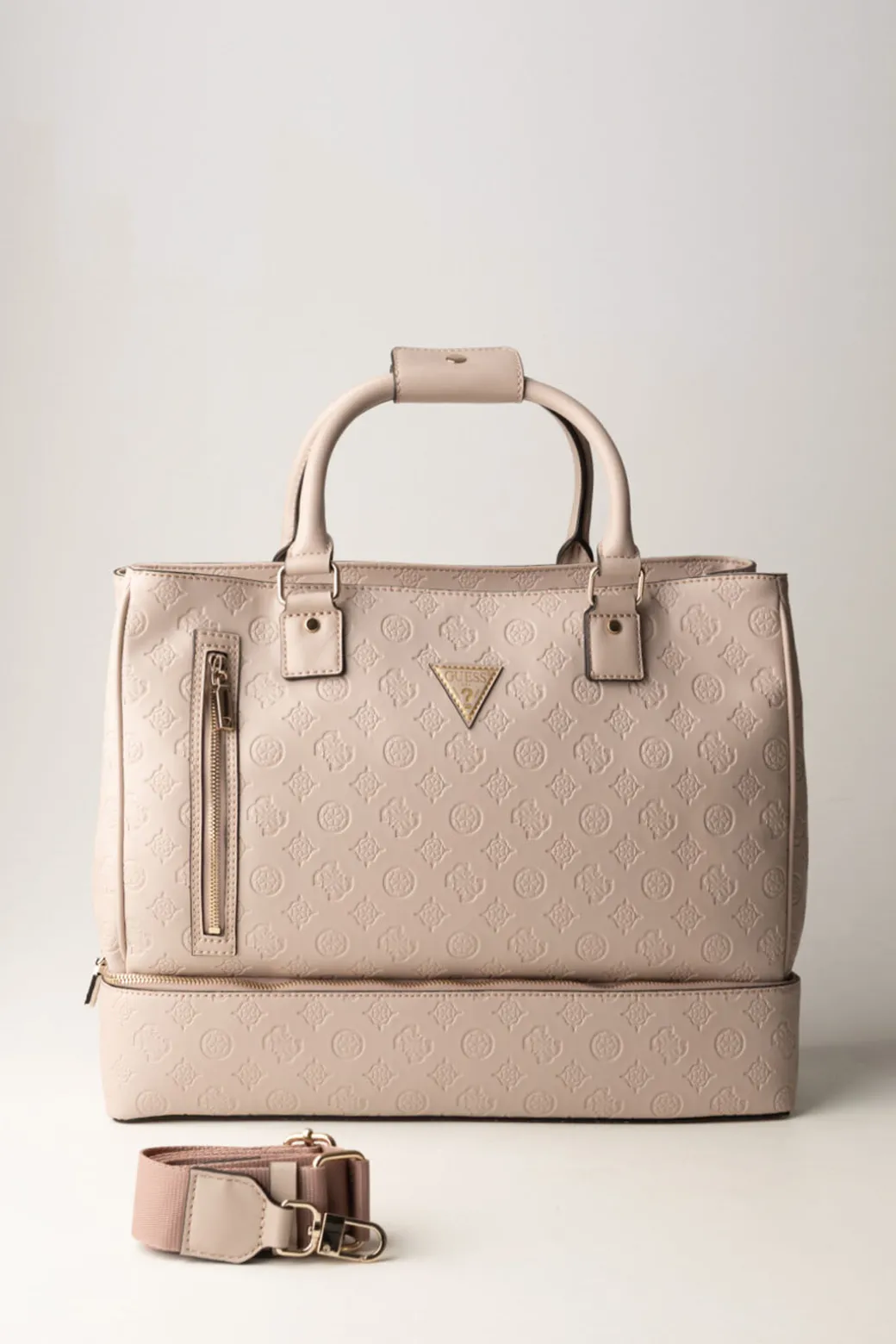 Donna Guess Shopper Tote Wilder con Zip Sul Fondo