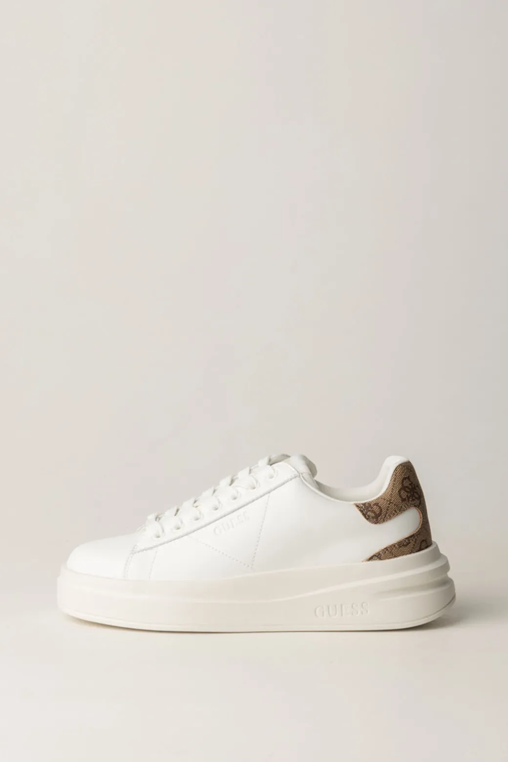 Donna Guess Sneakers Elbina con Tallone Logato