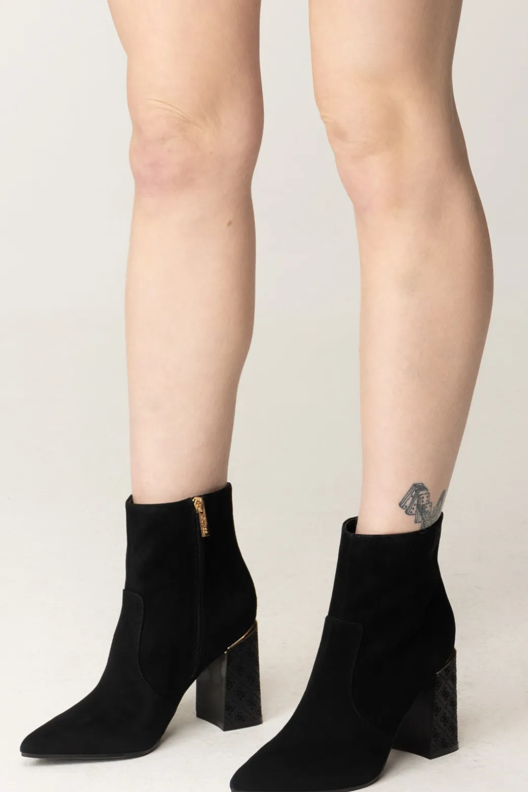 Donna Guess Tronchetti Frenkie con Tacco Logato