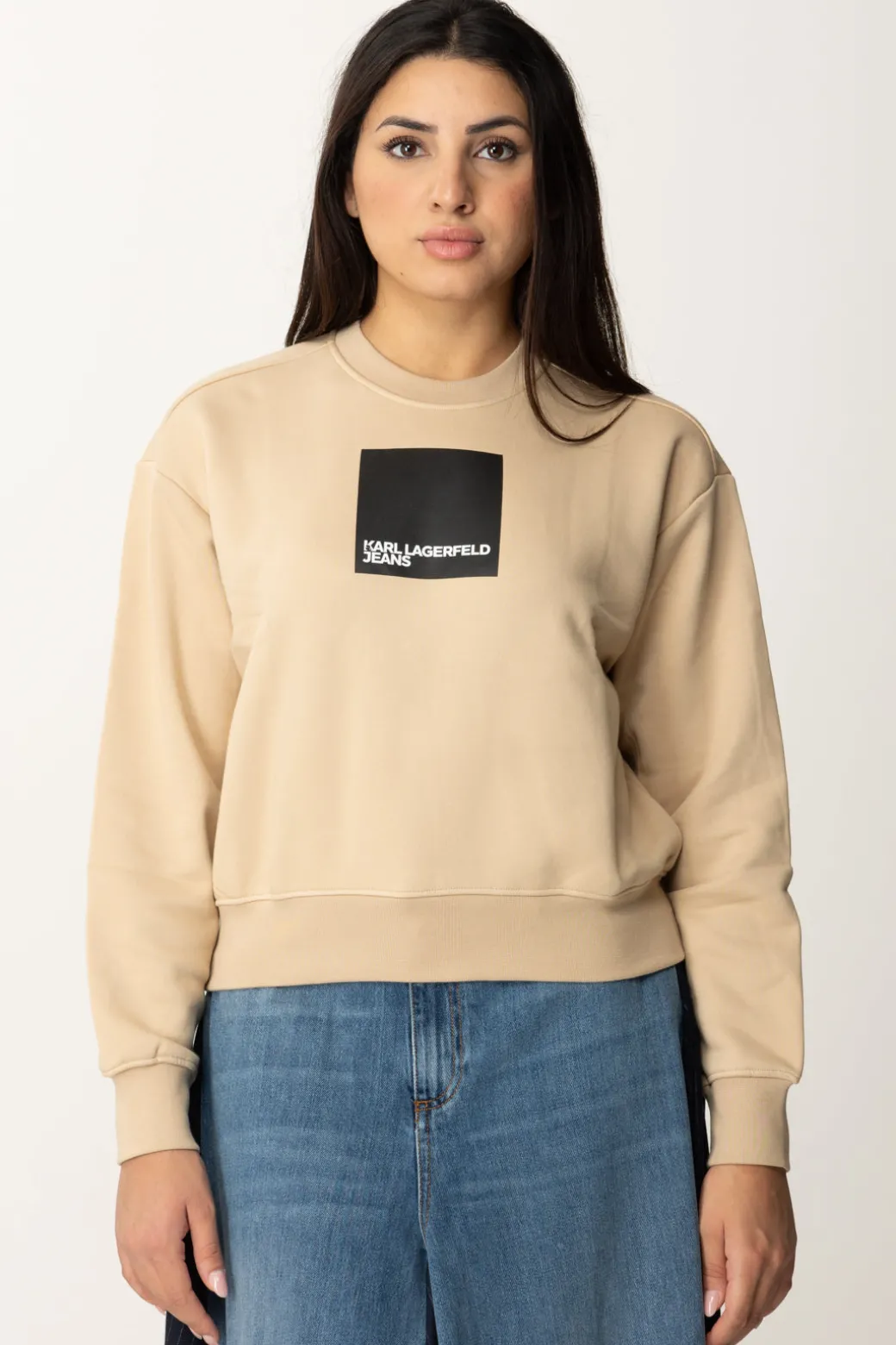 Donna Karl Lagerfeld Felpa con Logo