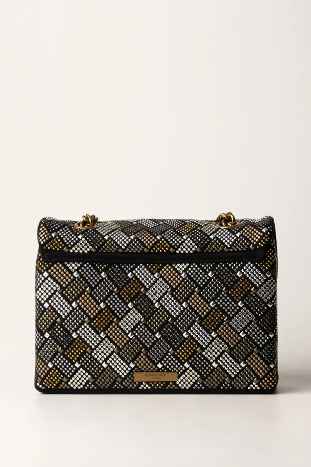 Donna Kurt Geiger Borsa a Tracolla Media con Borchie