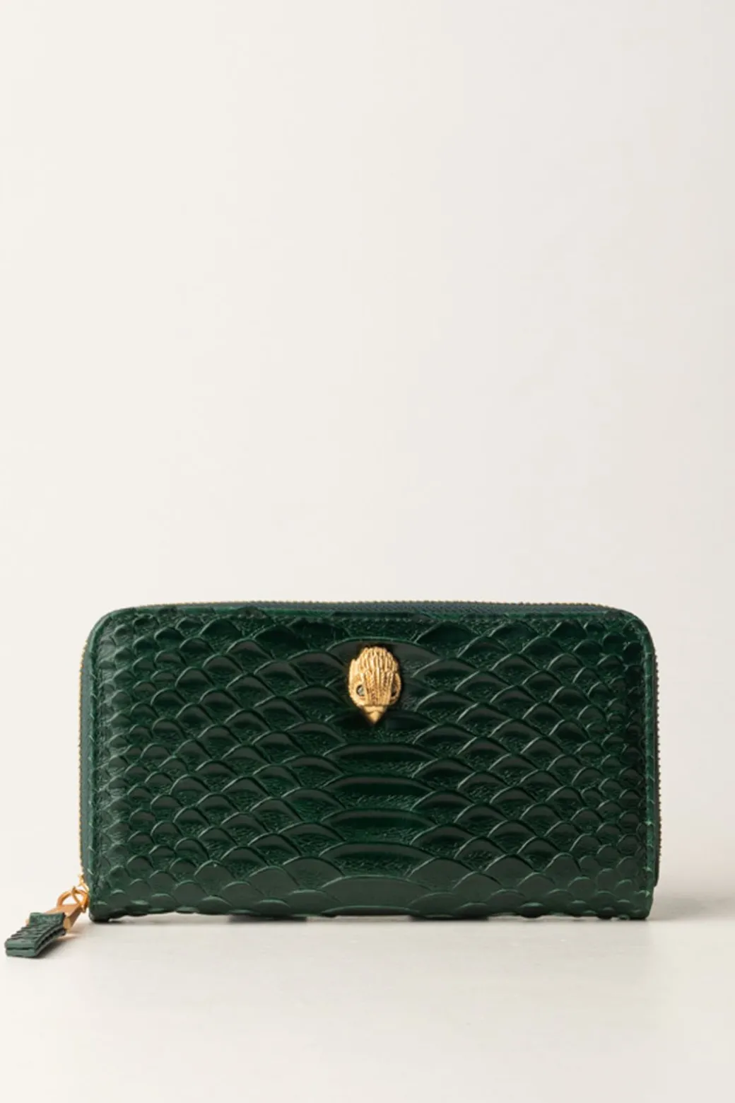 Donna Kurt Geiger Portafogli Kensington con Trama Serpente