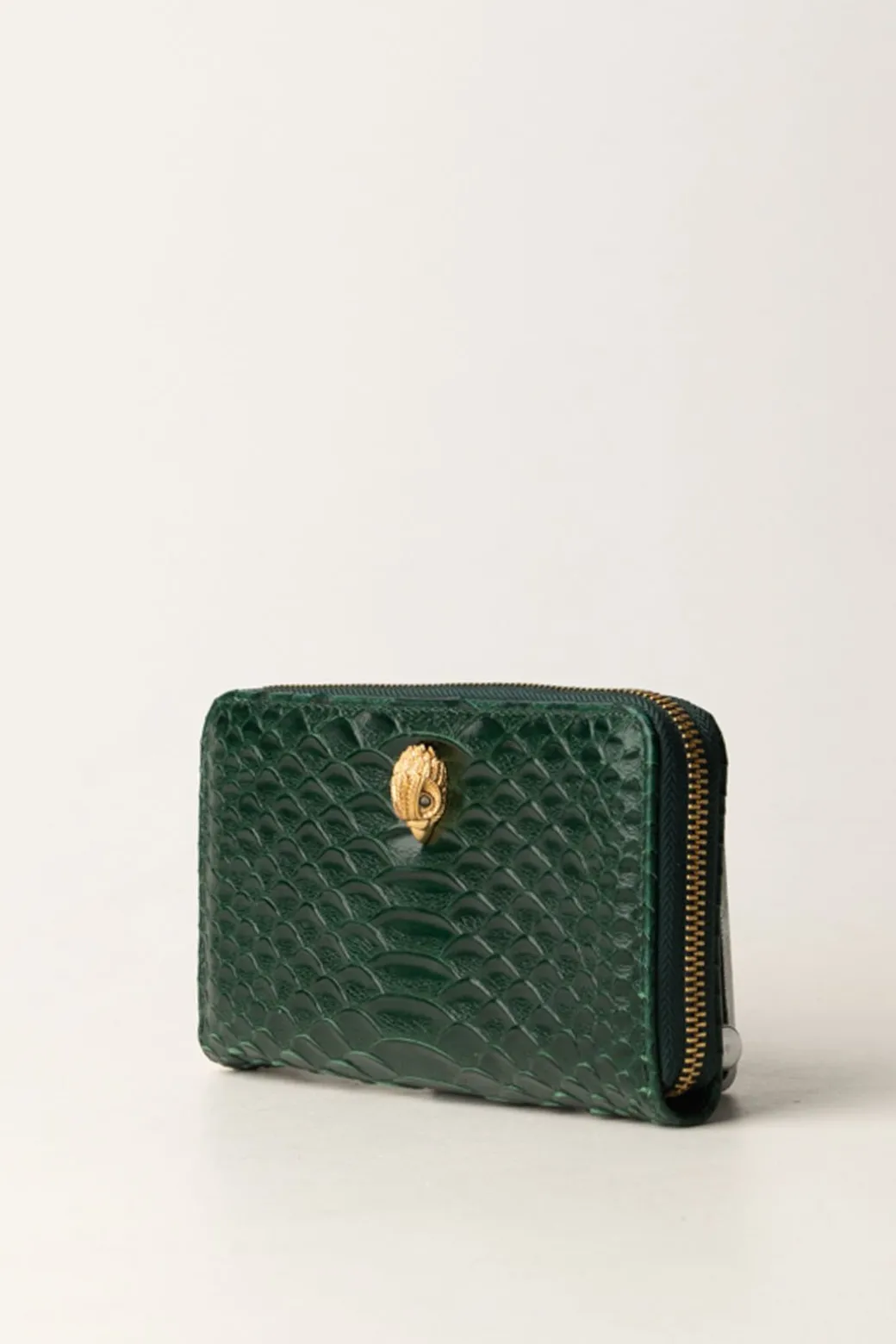Donna Kurt Geiger Portafogli Kensington con Trama Serpente