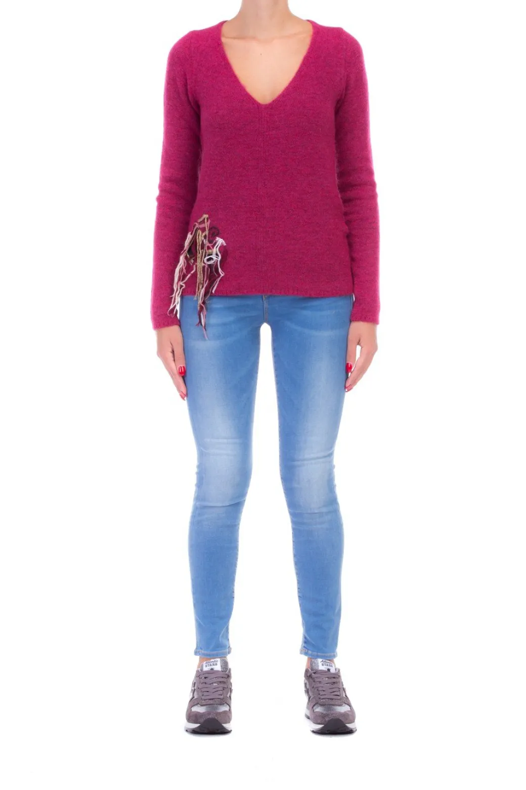 Donna Manila Grace Maglioncino Scollo V