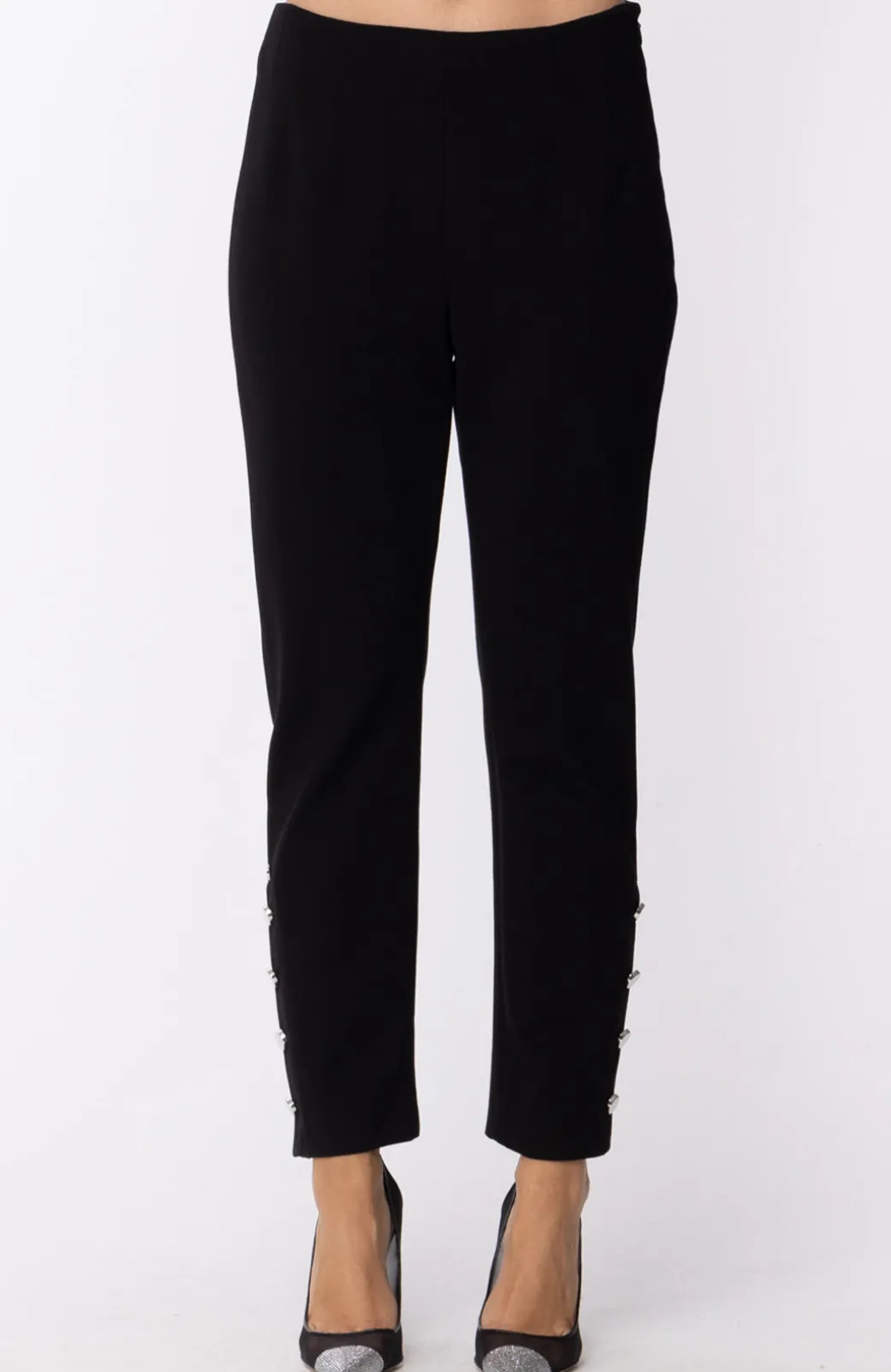 Donna Manila Grace Pantalone Skinny con Bottoni