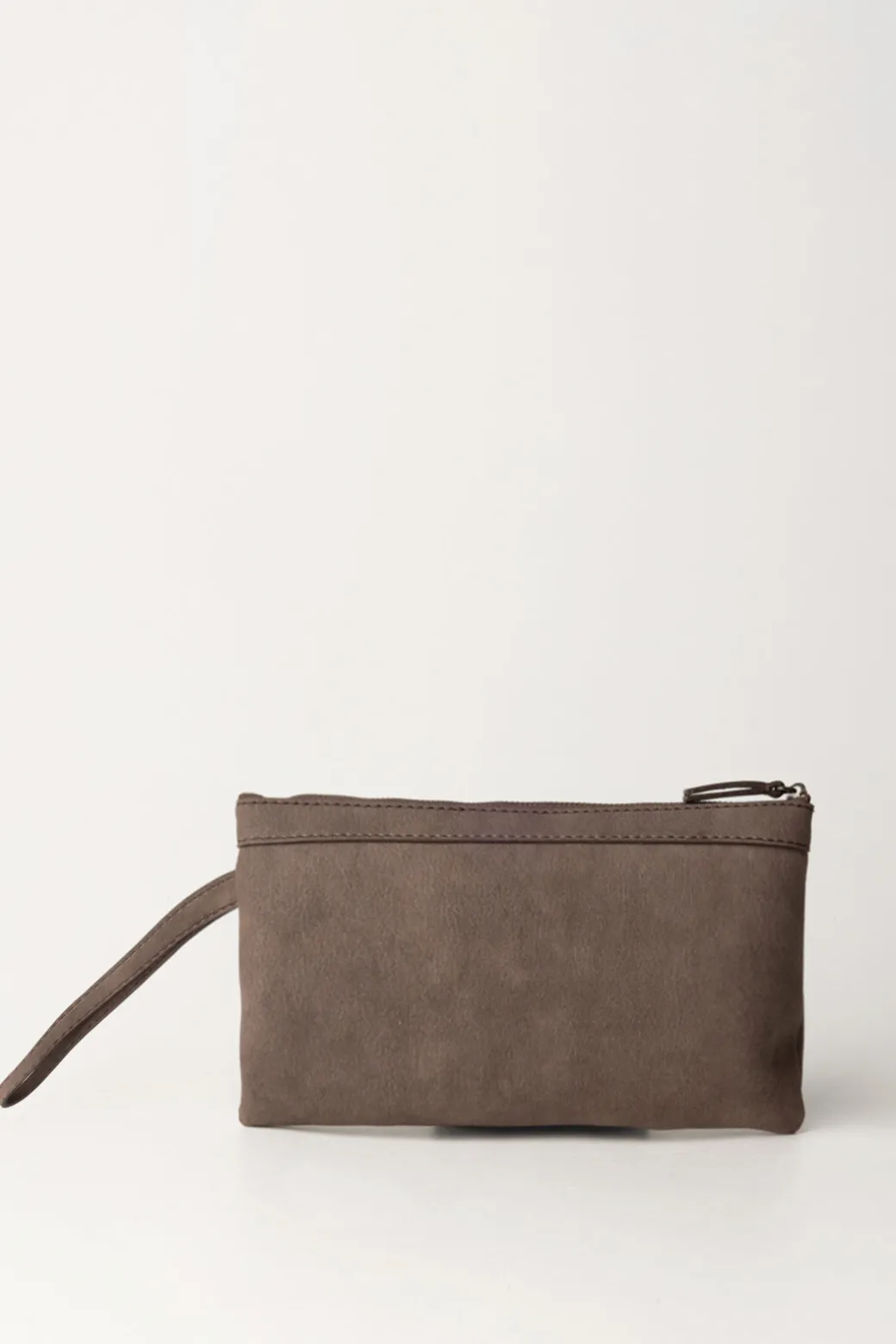 Donna Manila Grace Pochette con Zip e Laccetto Al Polso