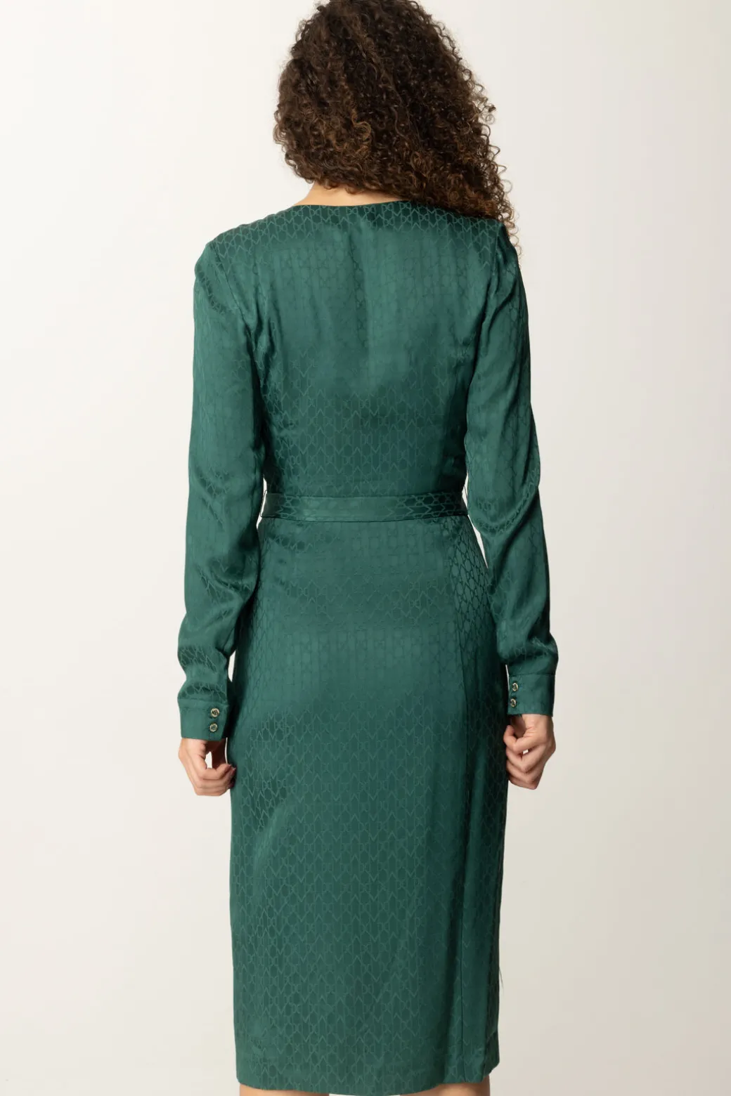 Donna Marciano By Guess Abito Amalia Midi con Cintura