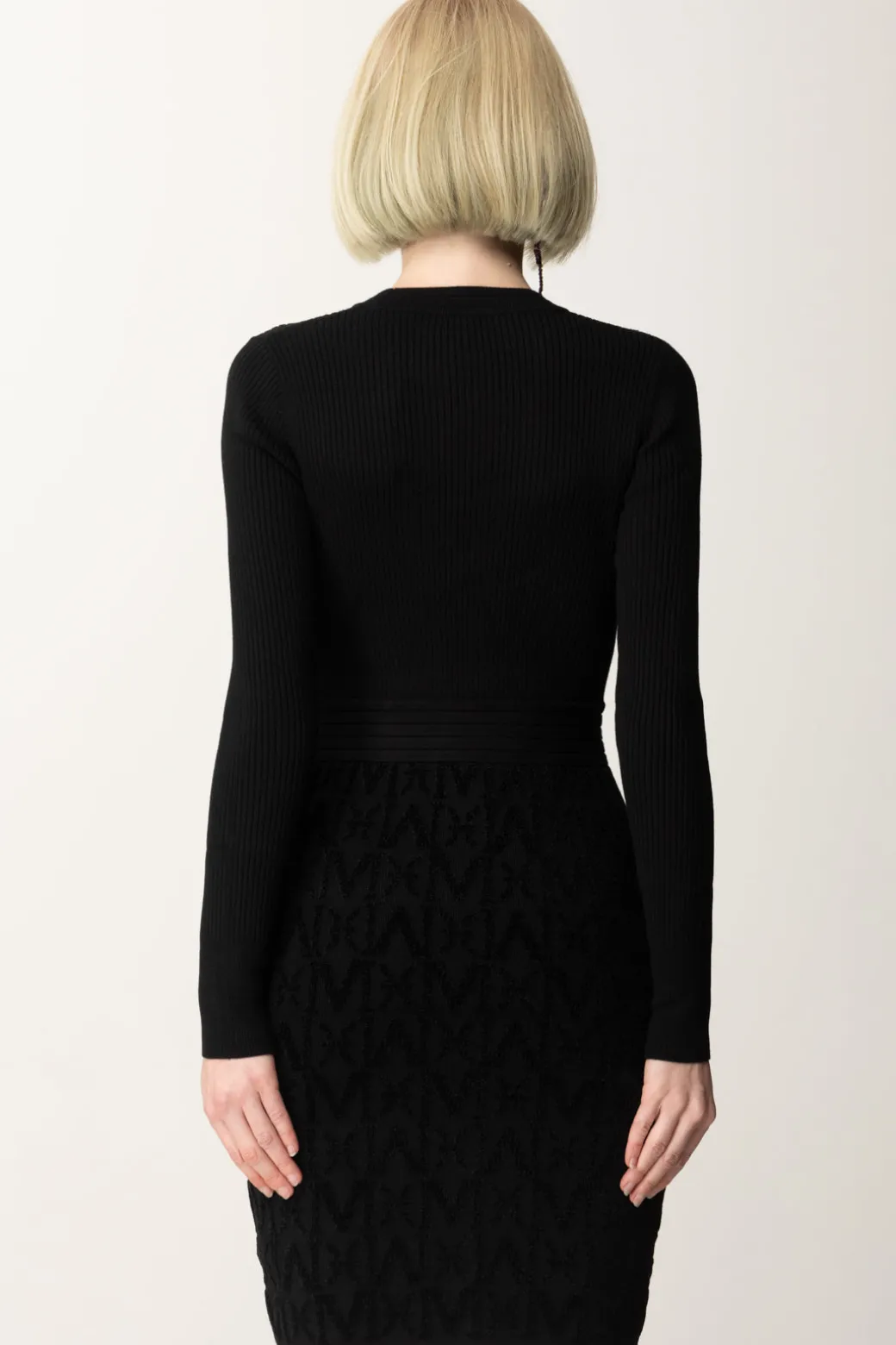 Donna Marciano By Guess Abito In Maglia Herminone con Fantasia Logo
