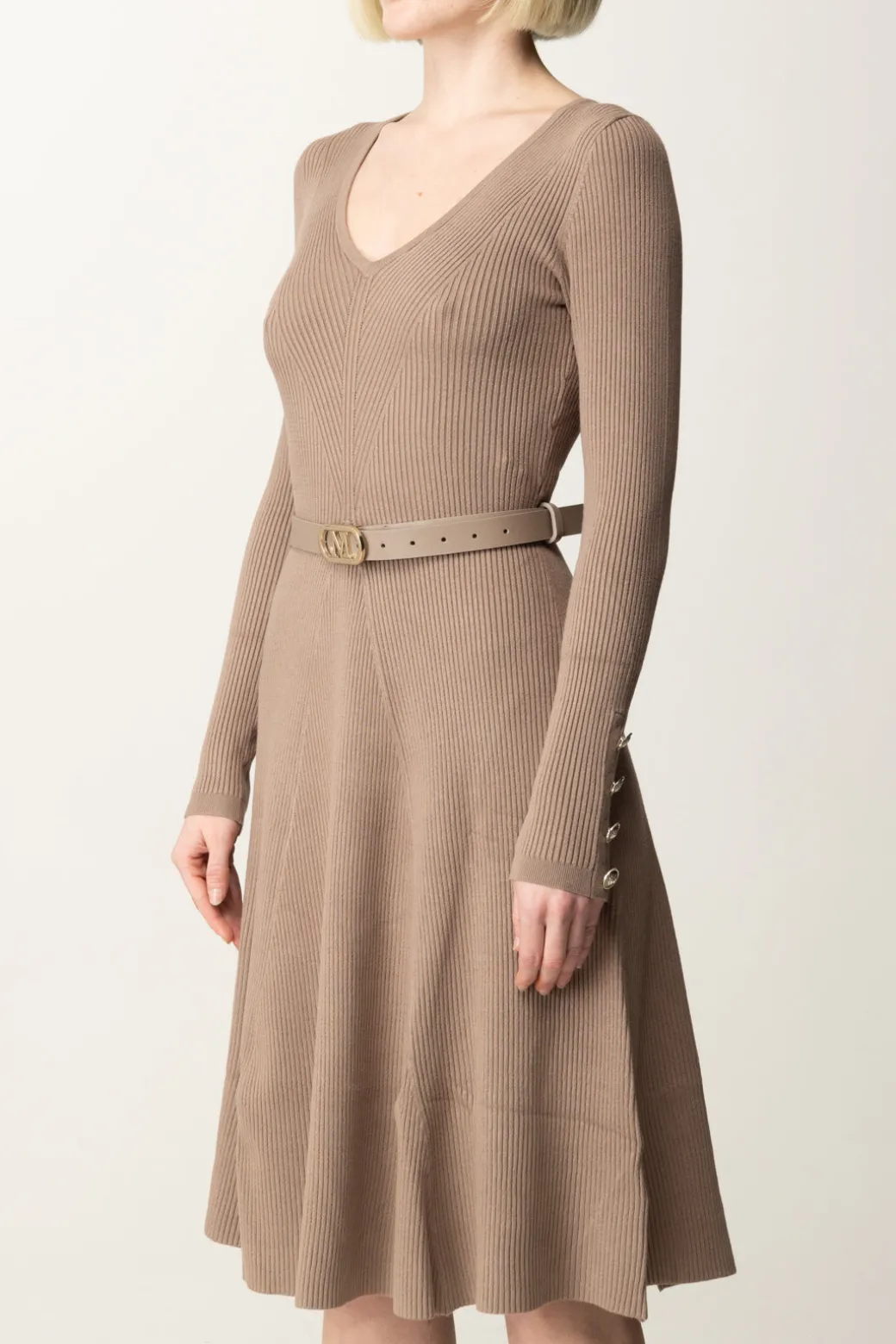 Donna Marciano By Guess Abito In Maglia Luna con Cintura