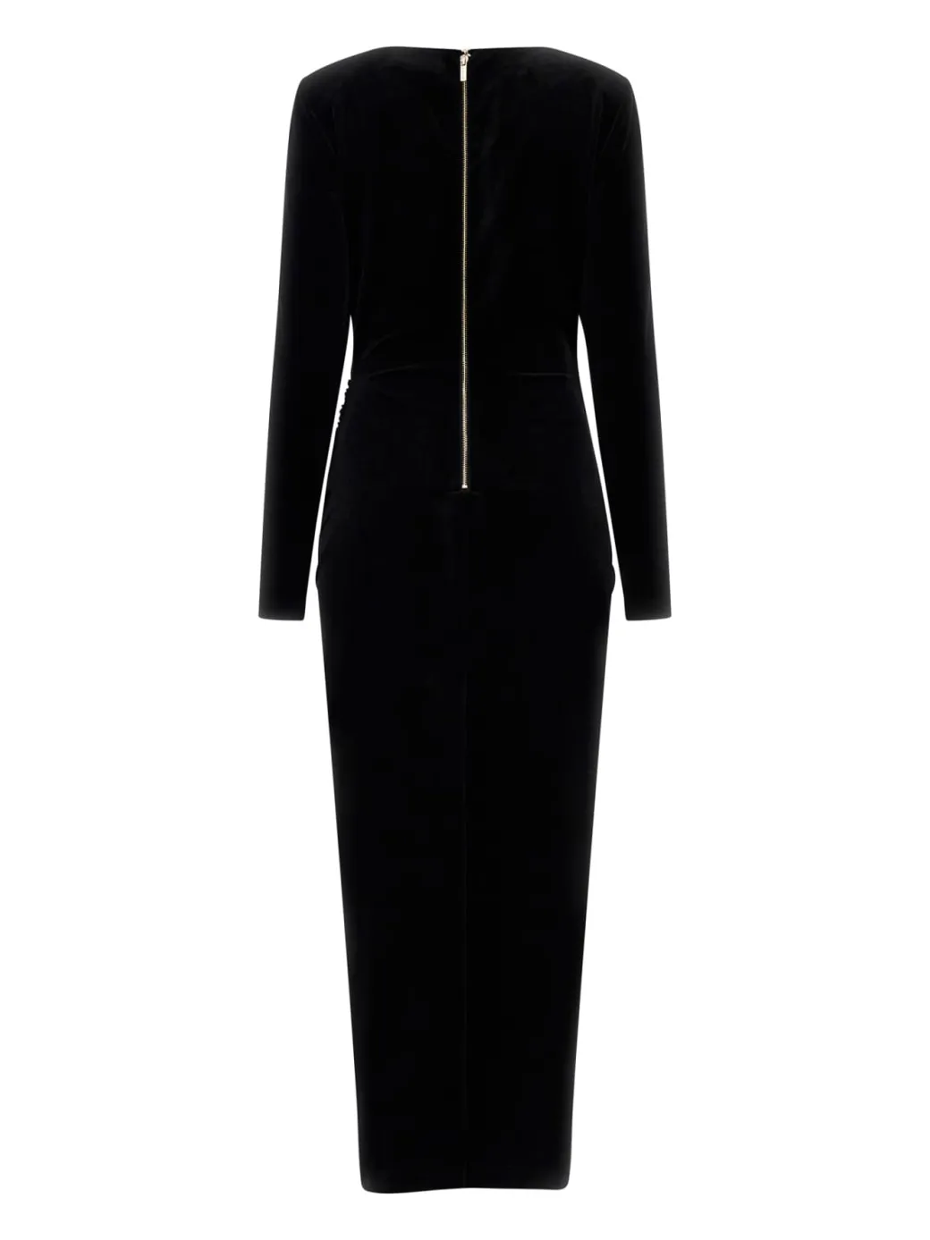 Donna Marciano By Guess Abito Lungo In Velluto Pam con Drappeggio