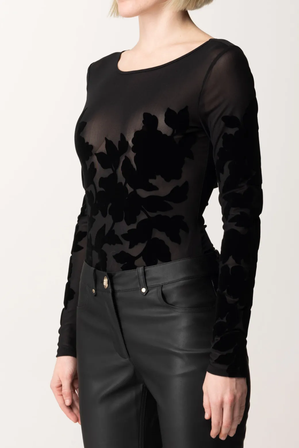 Donna Marciano By Guess Body Dream Weaver con Dettagli Floreali In Velluto