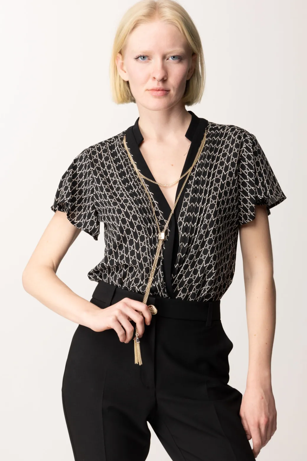 Donna Marciano By Guess Body Stampato Edith con Collana