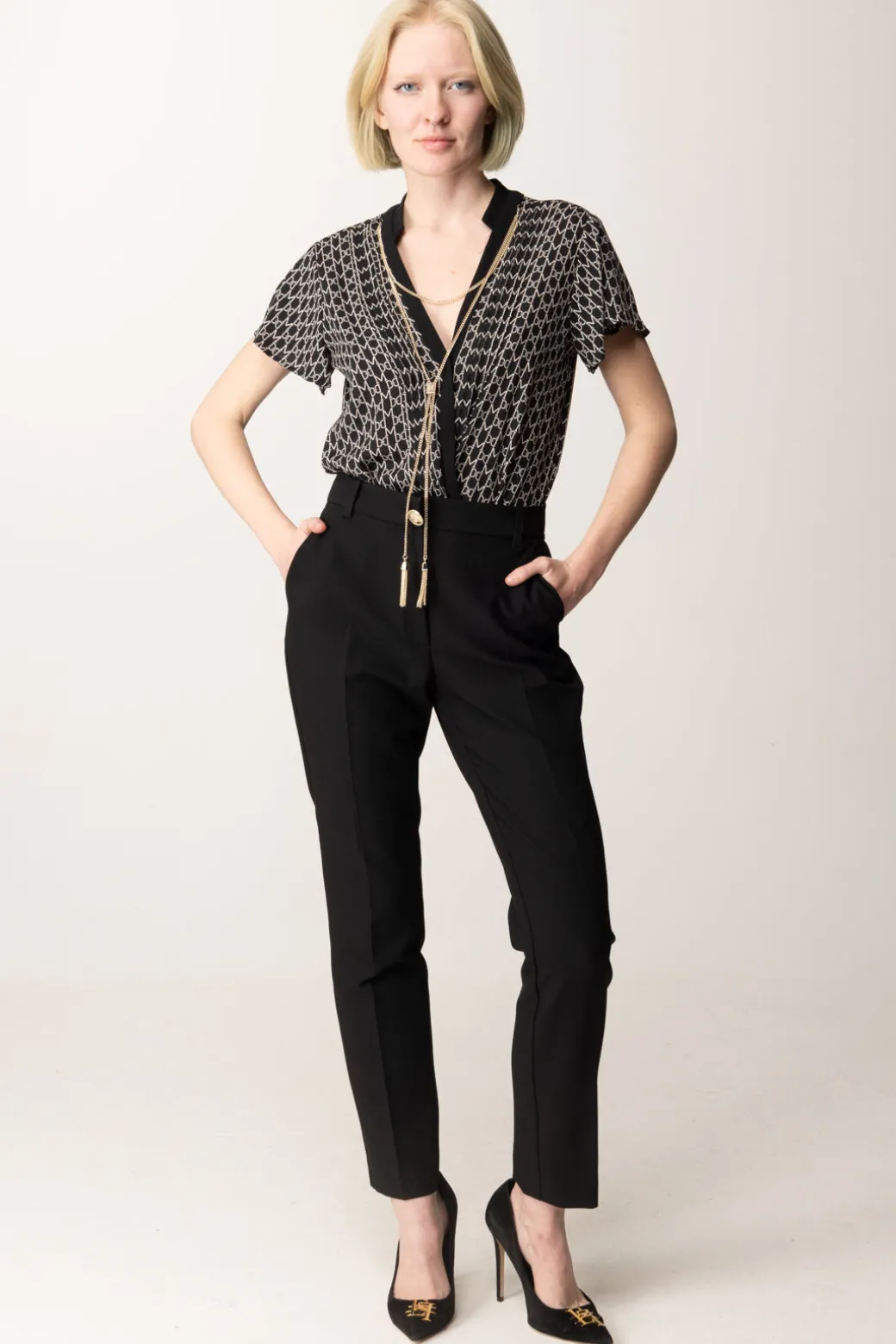 Donna Marciano By Guess Body Stampato Edith con Collana