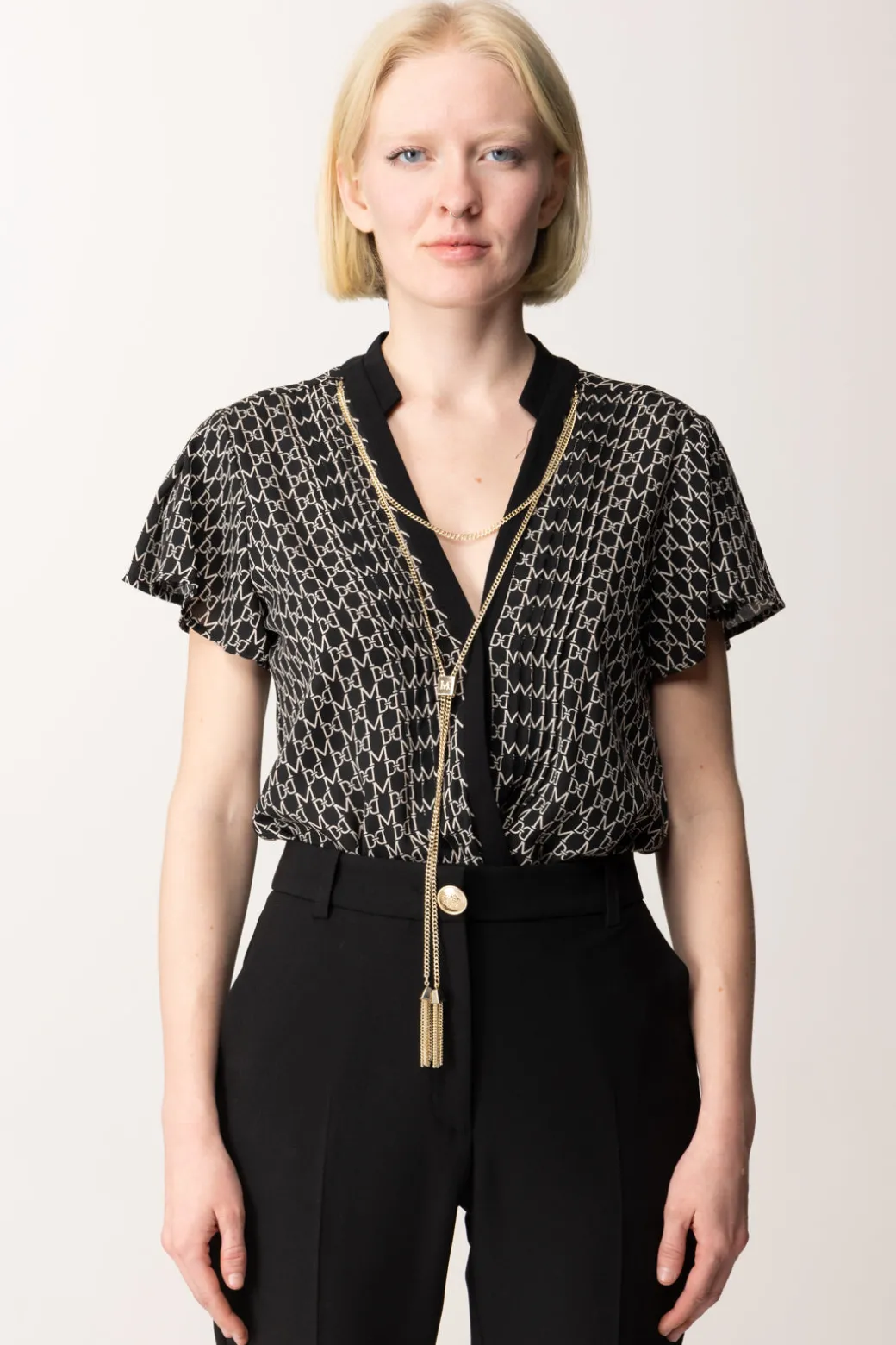 Donna Marciano By Guess Body Stampato Edith con Collana