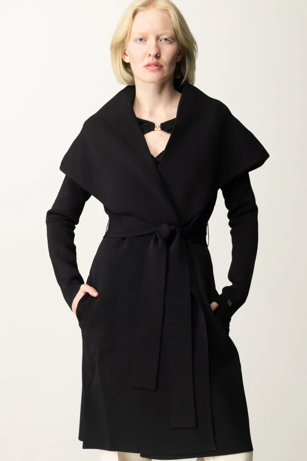 Donna Marciano By Guess Cappotto Carrie con Cintura e Collo Oversize