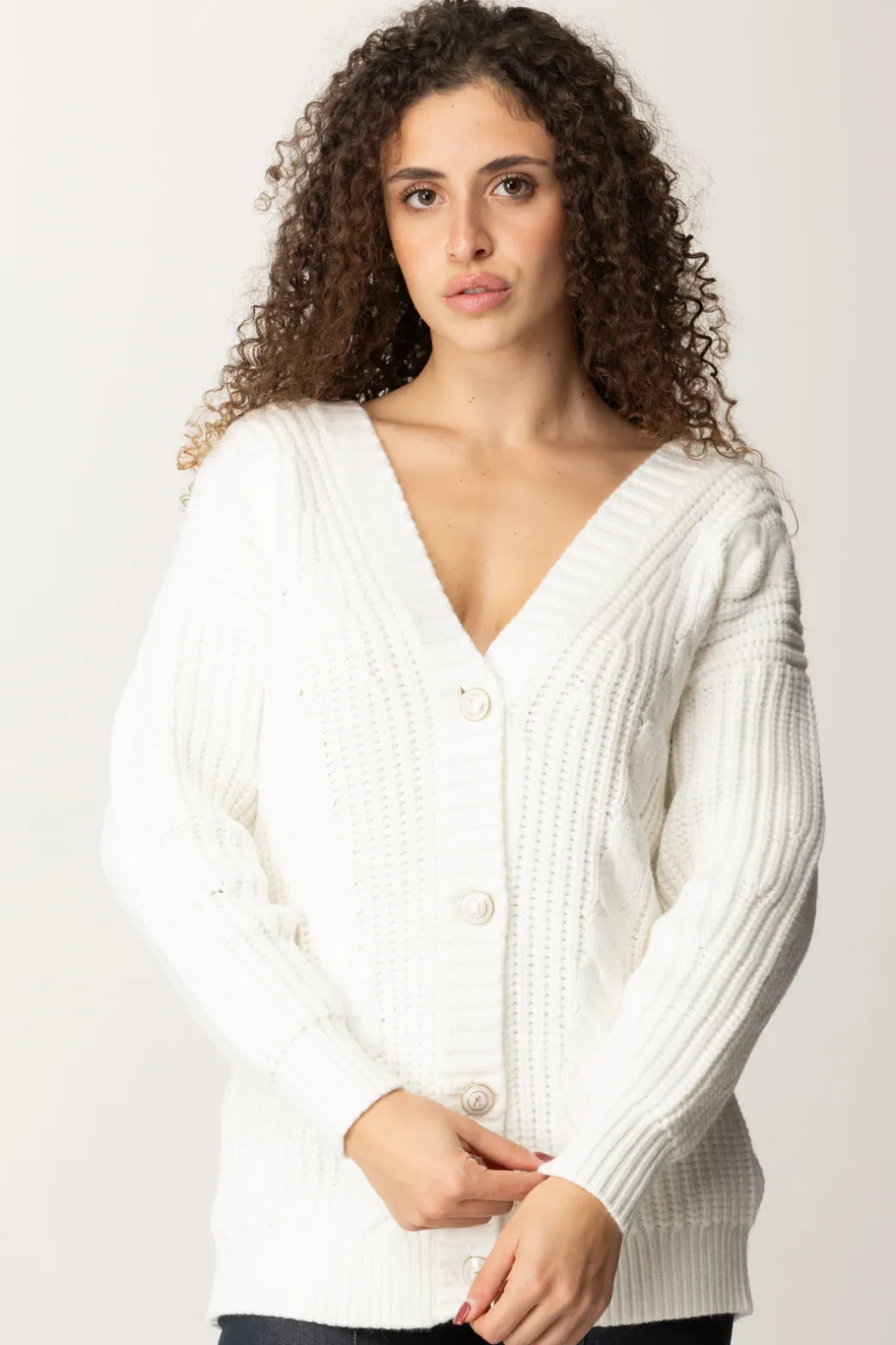 Donna Marciano By Guess Cardigan Chunky