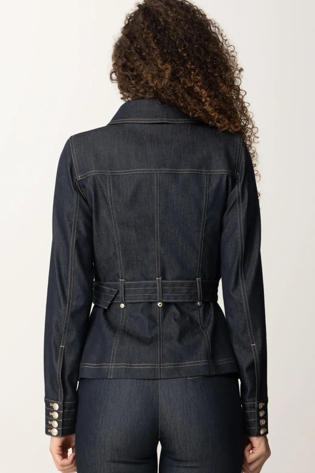 Donna Marciano By Guess Giacca In Jeans Maya con Cintura