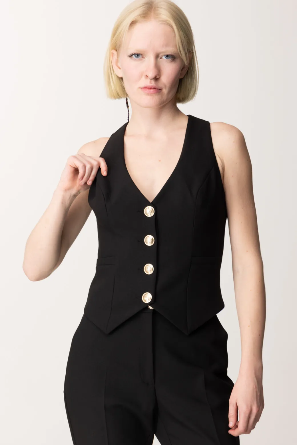 Donna Marciano By Guess Gilet Sartoriale Celia