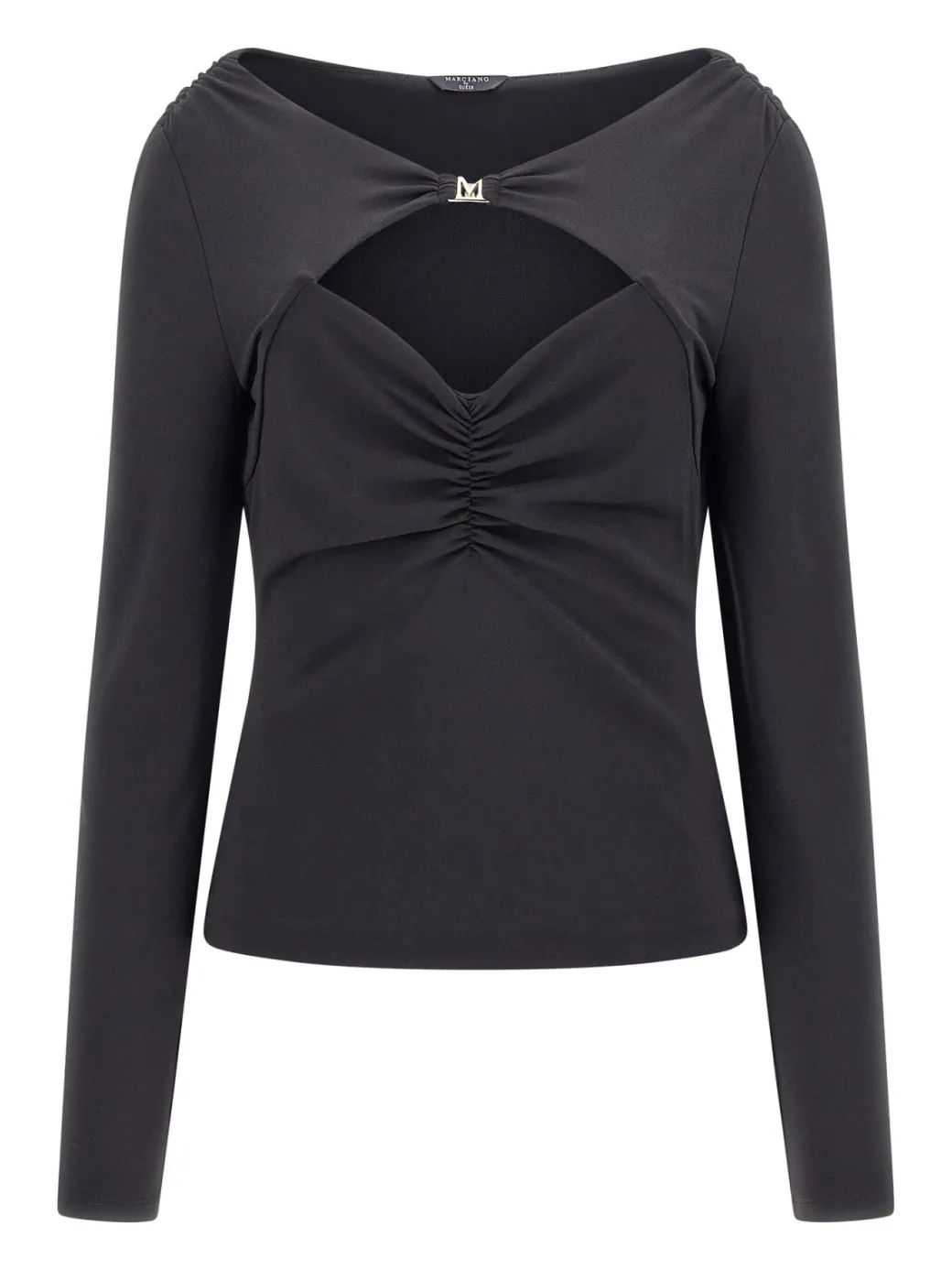 Donna Marciano By Guess Maglia Olga con Cut-out e Scollo Cuore