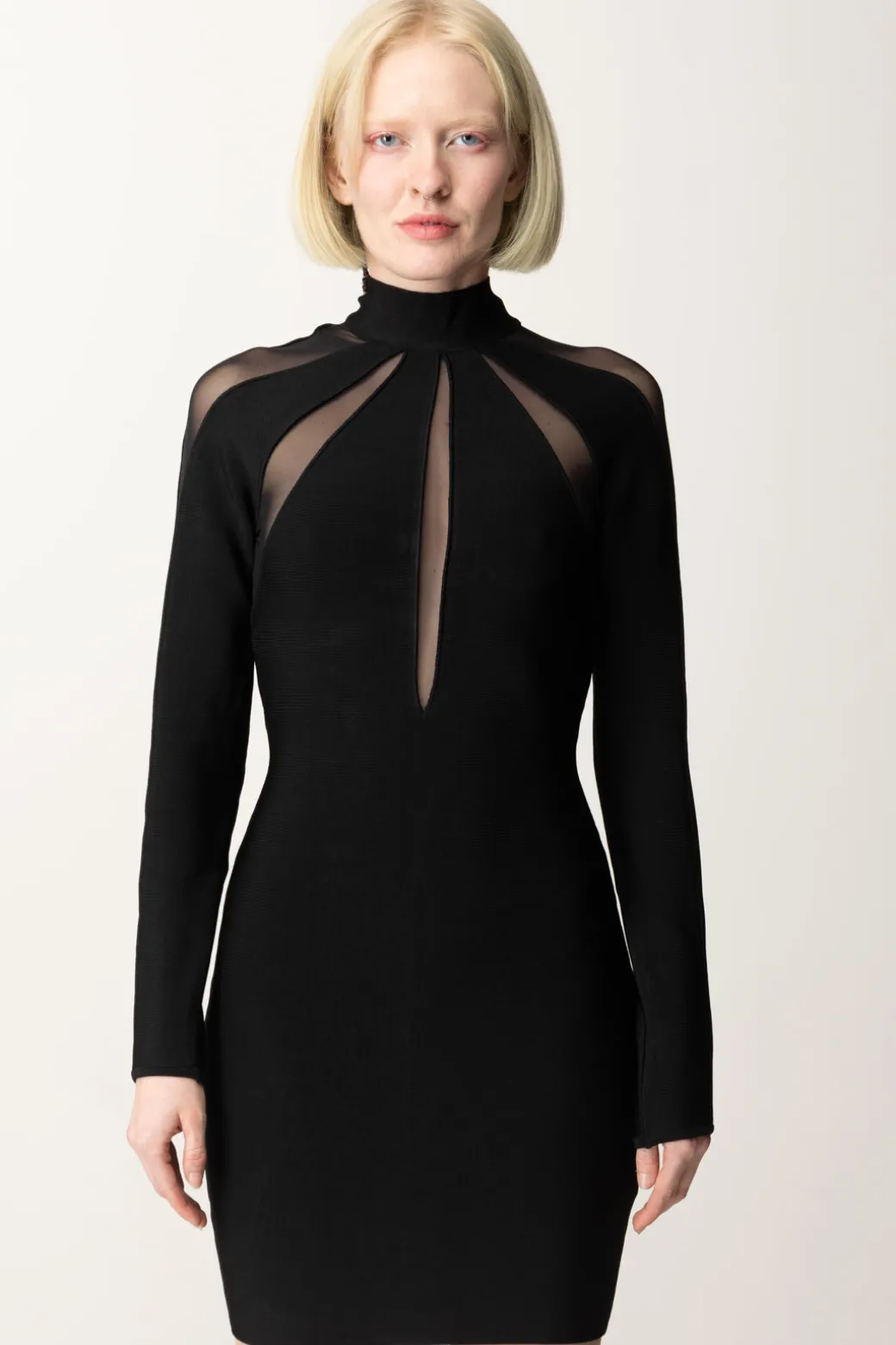 Donna Marciano By Guess Mini Abito con Tulle Motion Ls Bandage