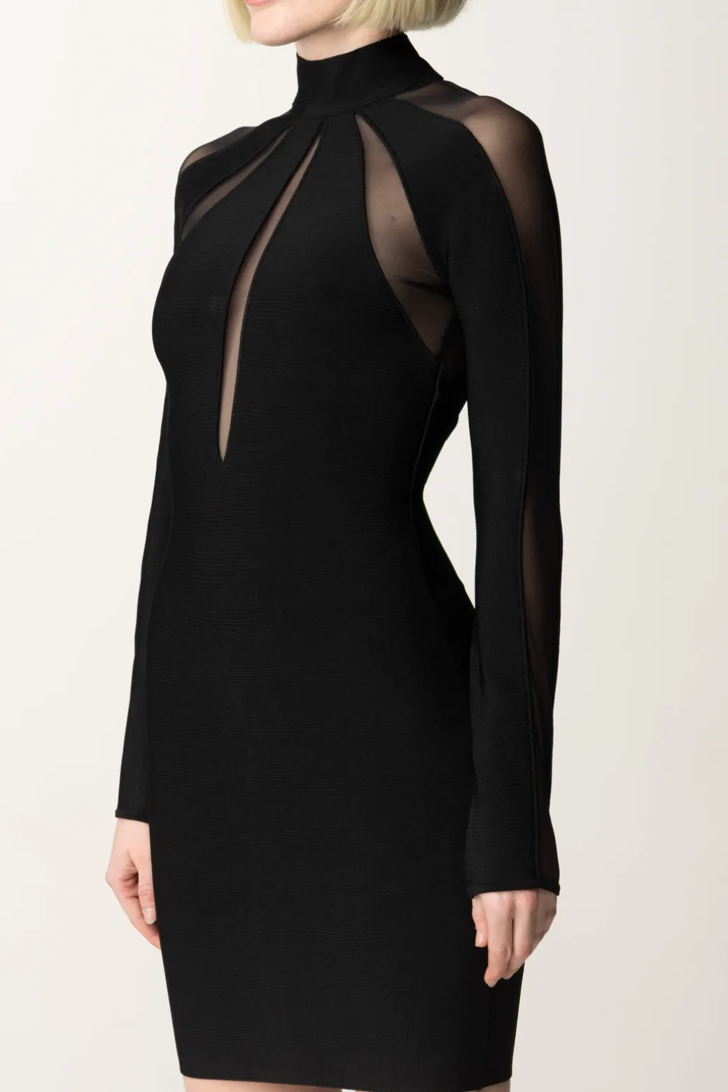 Donna Marciano By Guess Mini Abito con Tulle Motion Ls Bandage