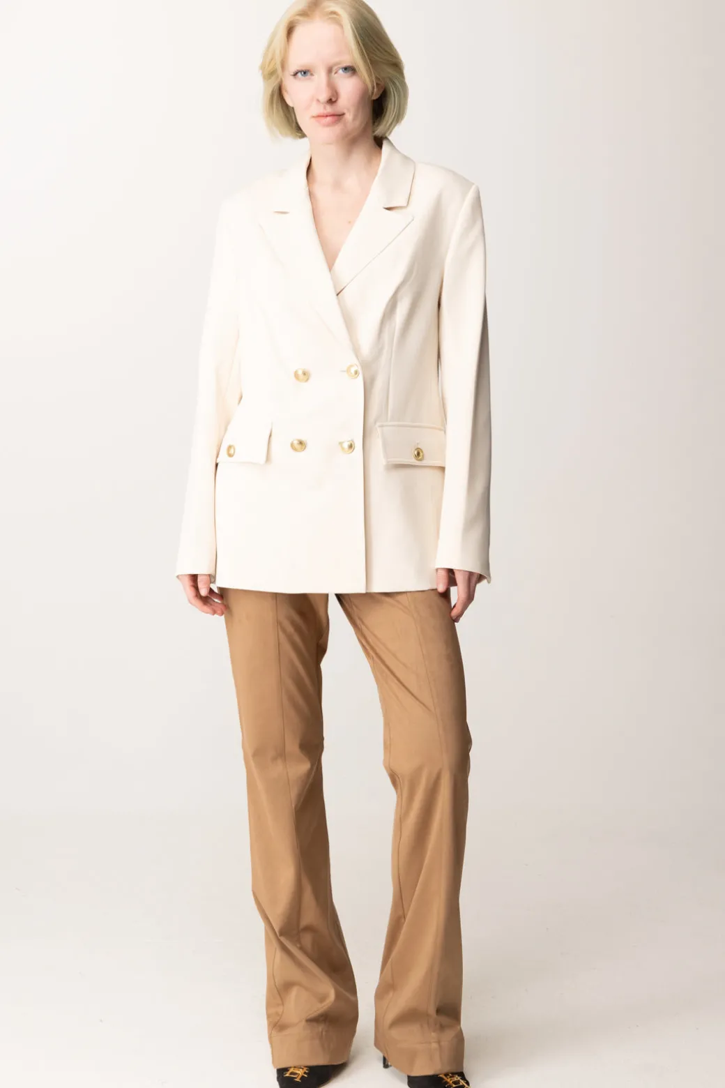 Donna Marciano By Guess Pantaloni Ingrid Scamosciati