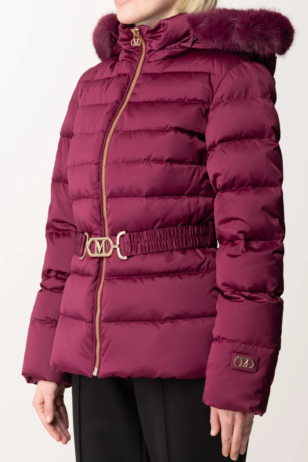Donna Marciano By Guess Piumino con Cappuccio e Cintura Jastin