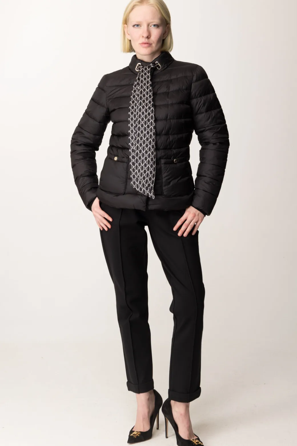 Donna Marciano By Guess Piumino Corto Avery con Foulard