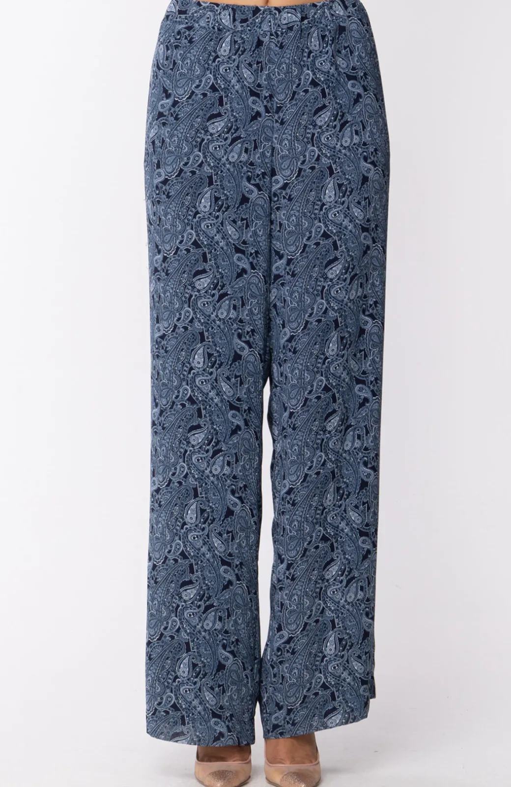 Donna Michael Kors Pantaloni In Georgette con Paisley