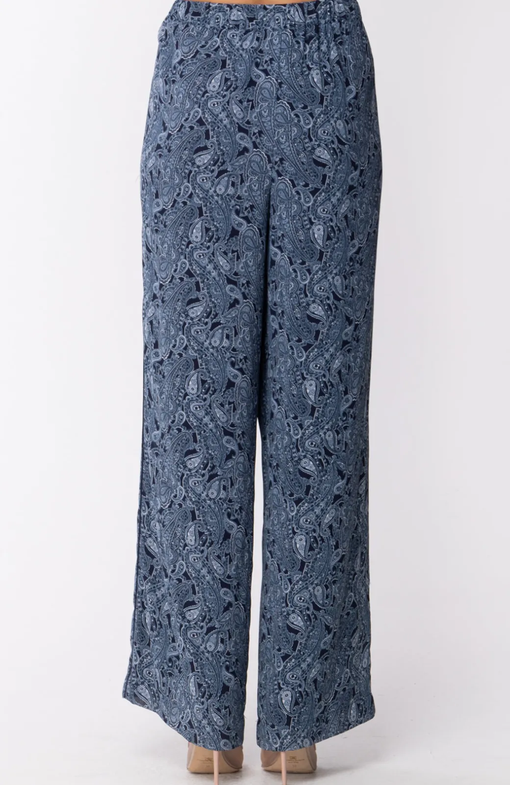 Donna Michael Kors Pantaloni In Georgette con Paisley